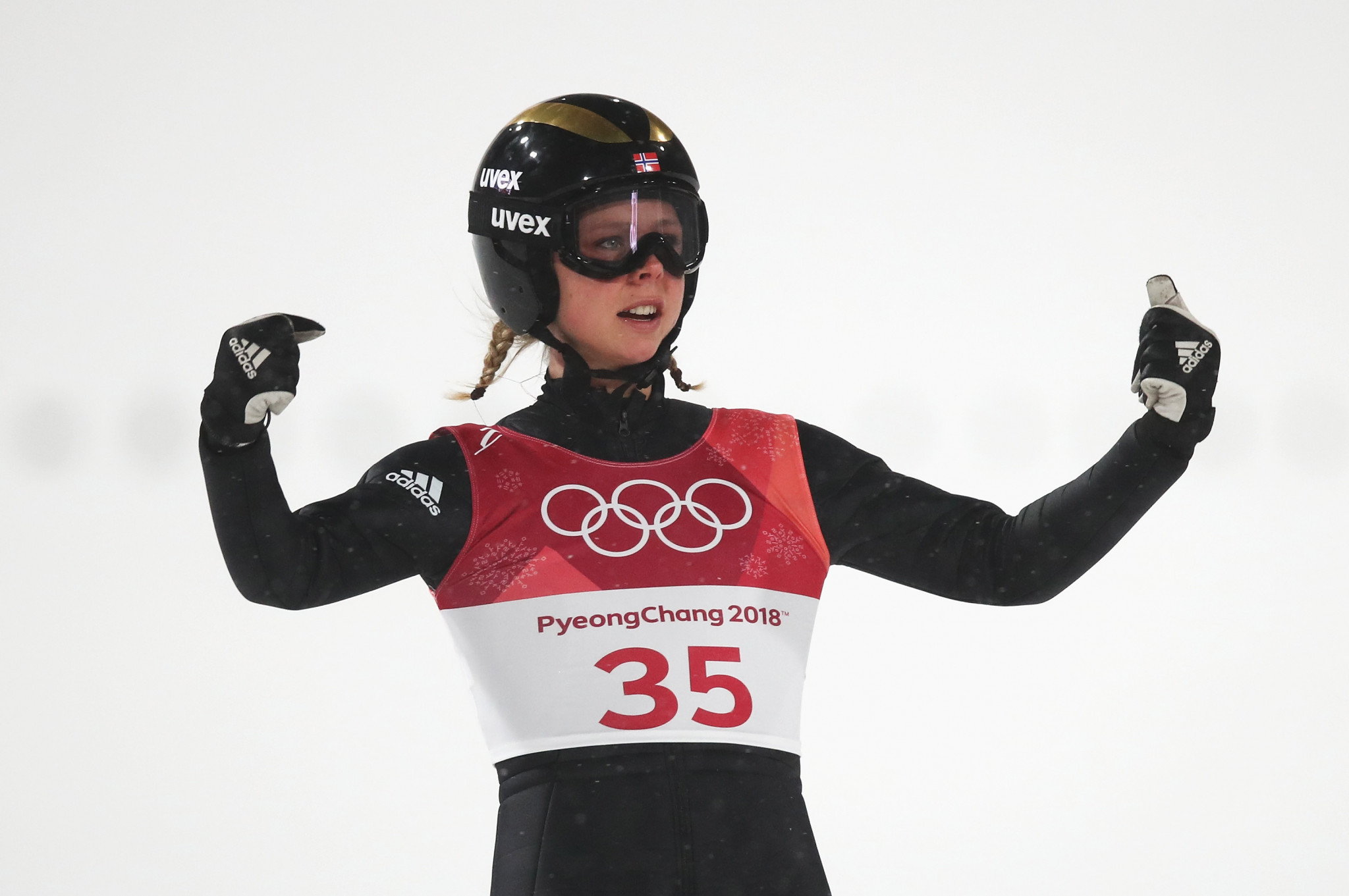 Lundby continues sensational form with ski jumping gold at Pyeongchang 2018