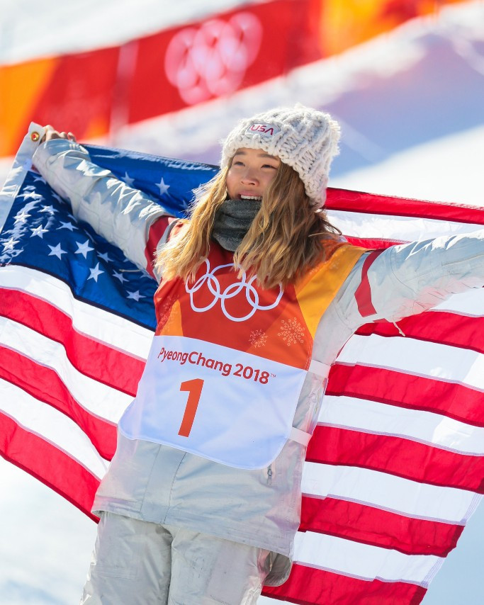 The United States' Chloe Kim proved to be a class above the rest of the field as she won the women’s halfpipe snowboarding gold medal at the Pyeongchang 2018 Winter Olympic Games today ©Getty Images