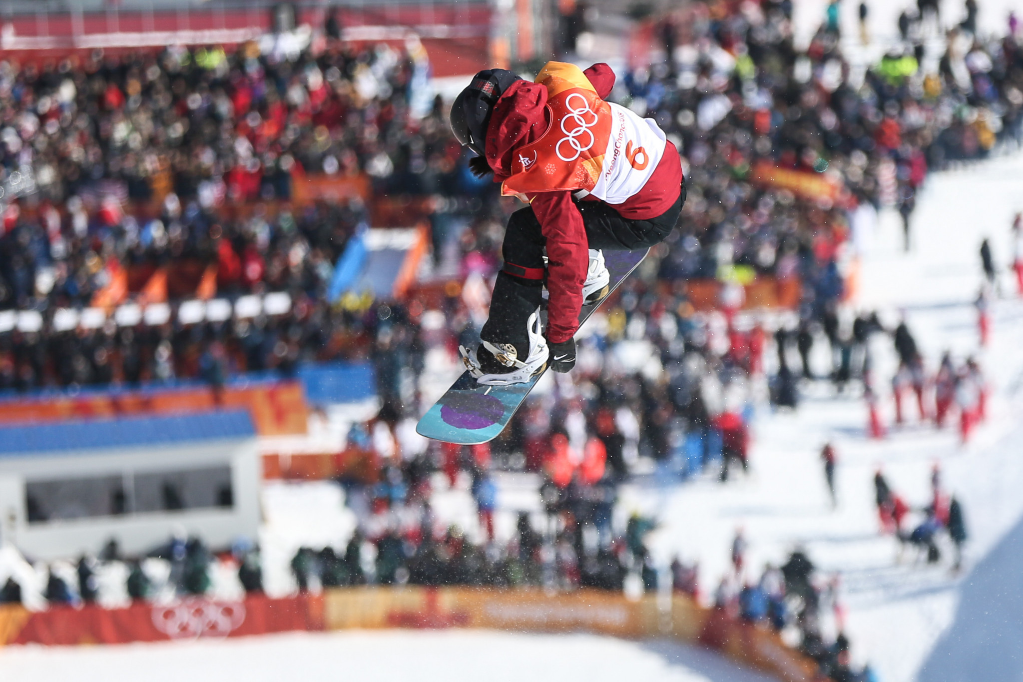 Liu Jiayu secured China's first medal of Pyeongchang 2018 with silver ©Getty Images