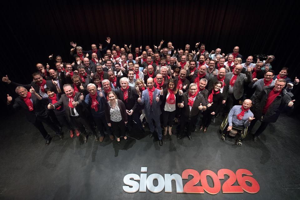 Sion are one of three European hopefuls for the 2026 Winter Olympics, but face a June referendum ©Sion 2026