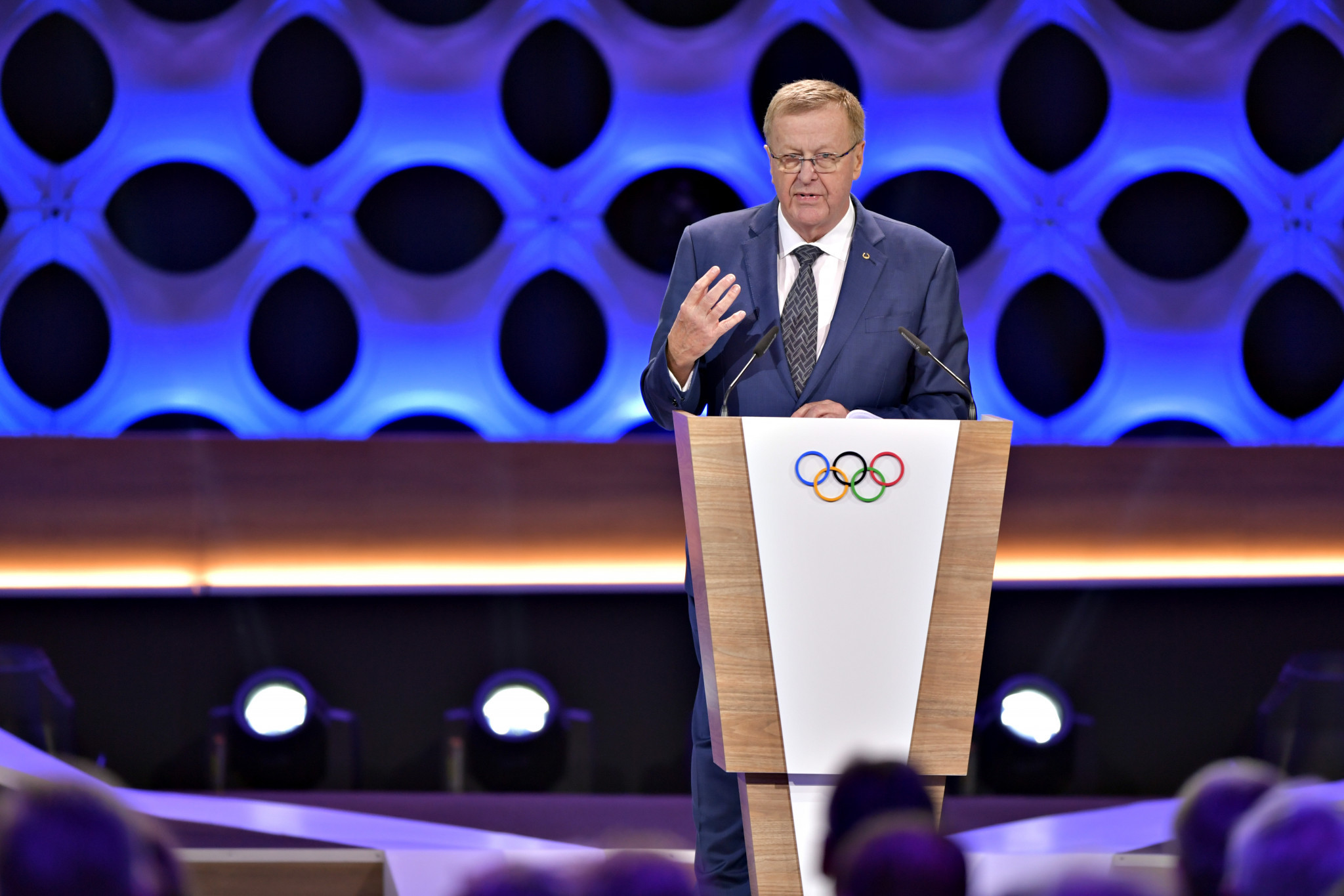 John Coates believes sports on the full Olympic programme may have to cut quota places ©Getty Images