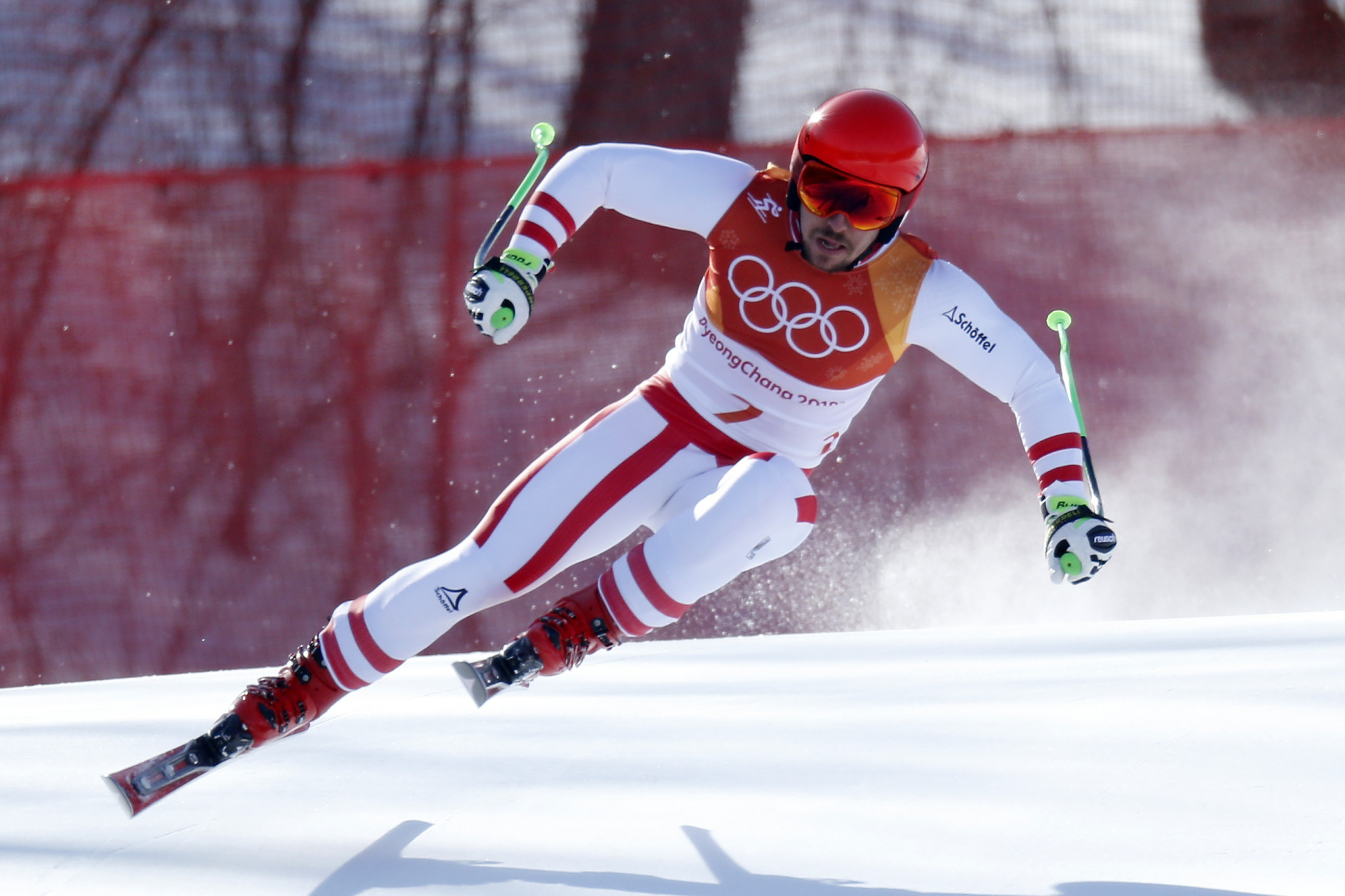Marcel Hirscher of Austria won the Alpine combined event today ©Getty Images