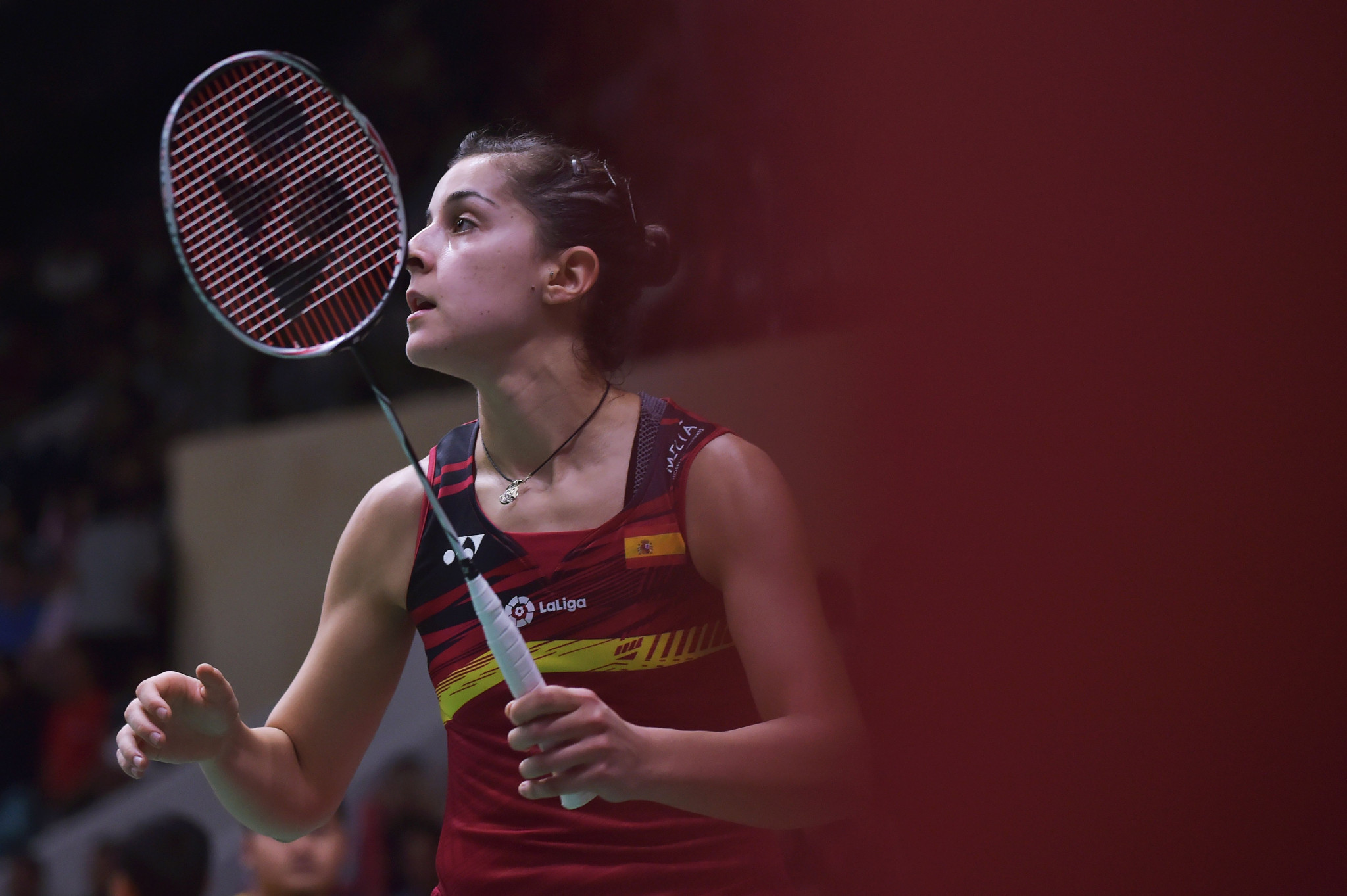 Olympic champion Carolina Marin helped Spain beat Hungary 3-2 in the women's event ©Getty Images
