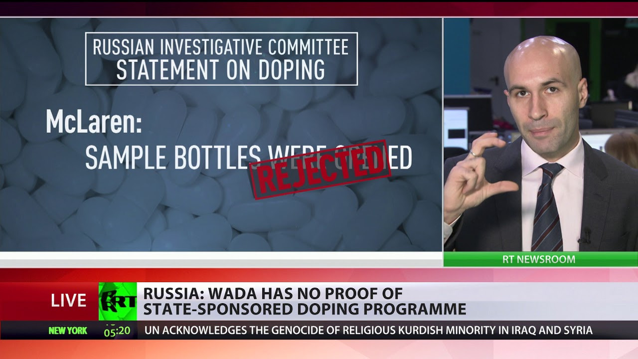 Claims that the Russian Government were involved in a state-sponsored doping scheme have already been rejected by the Investigative Committee of Russia but WADA still wants to work with them ©RT