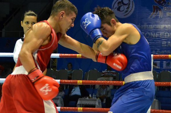 Kazakh wins thriller as hosts enjoy strong day at Asian Confederation Boxing Championships