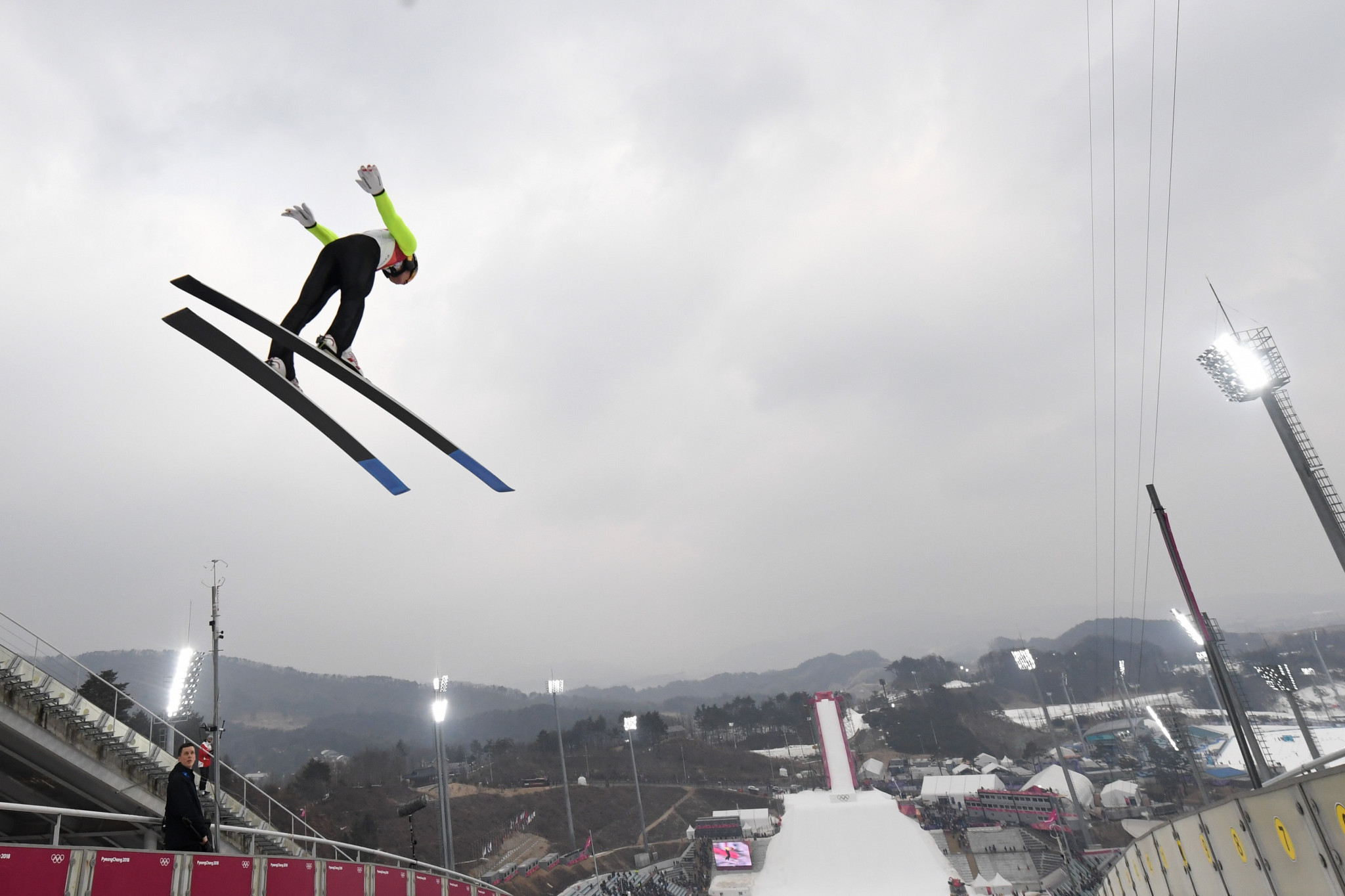 Austria's Franz-Josef Rehrl topped the ski jumping standings, but ended in 13th position overall ©Getty Images