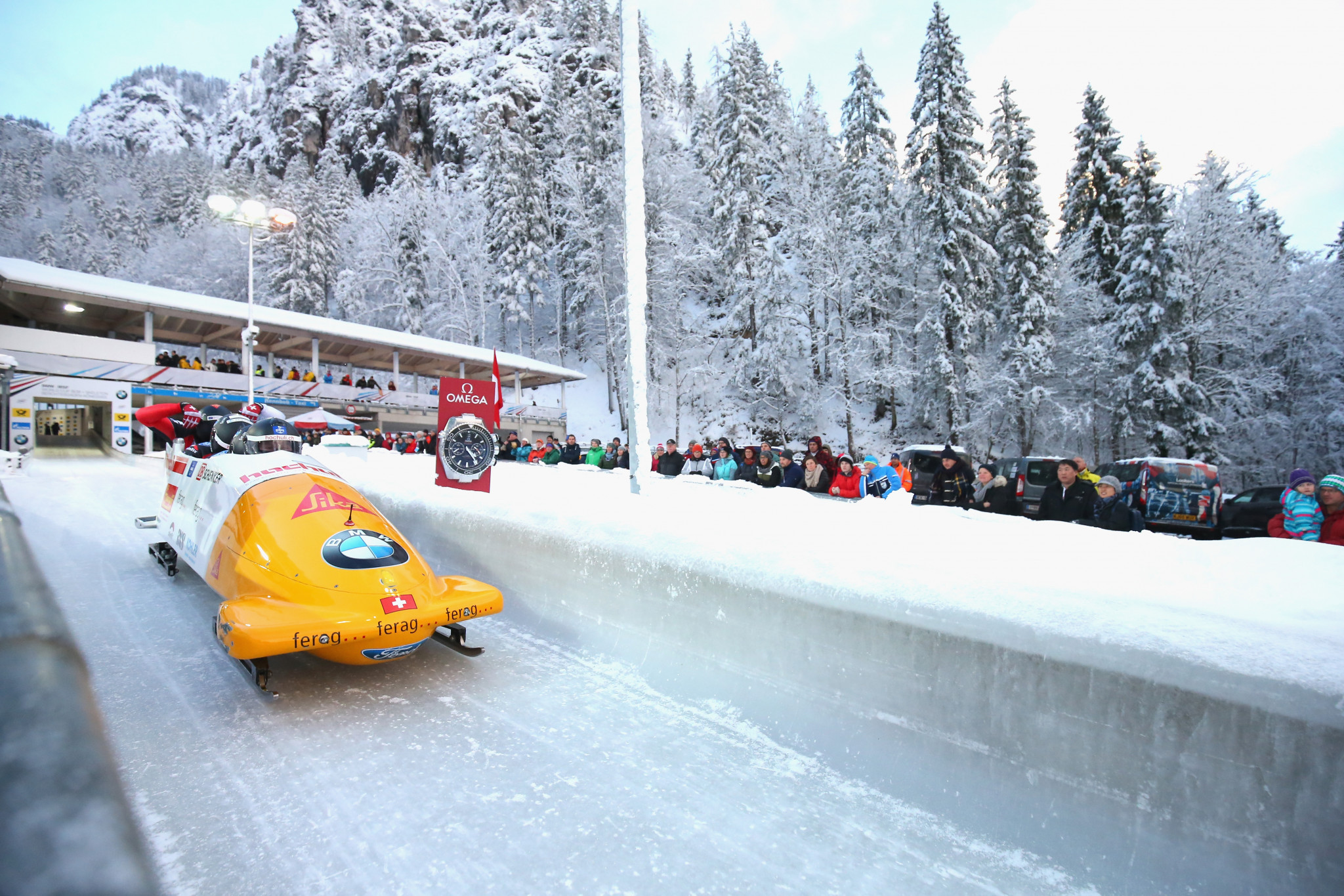 Events such as sliding sports could be held over the German border in Königssee ©Getty Images