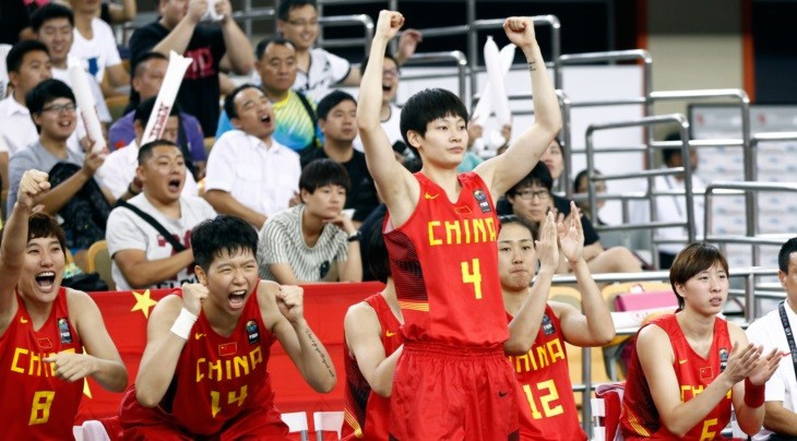 Hosts China maintain perfect start at FIBA Asia Women's Championship