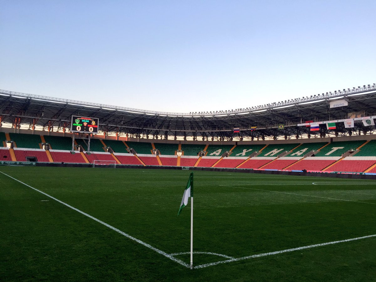 Egypt are planning to base themselves at the Akhmat Arena during the World Cup ©FC Rostov