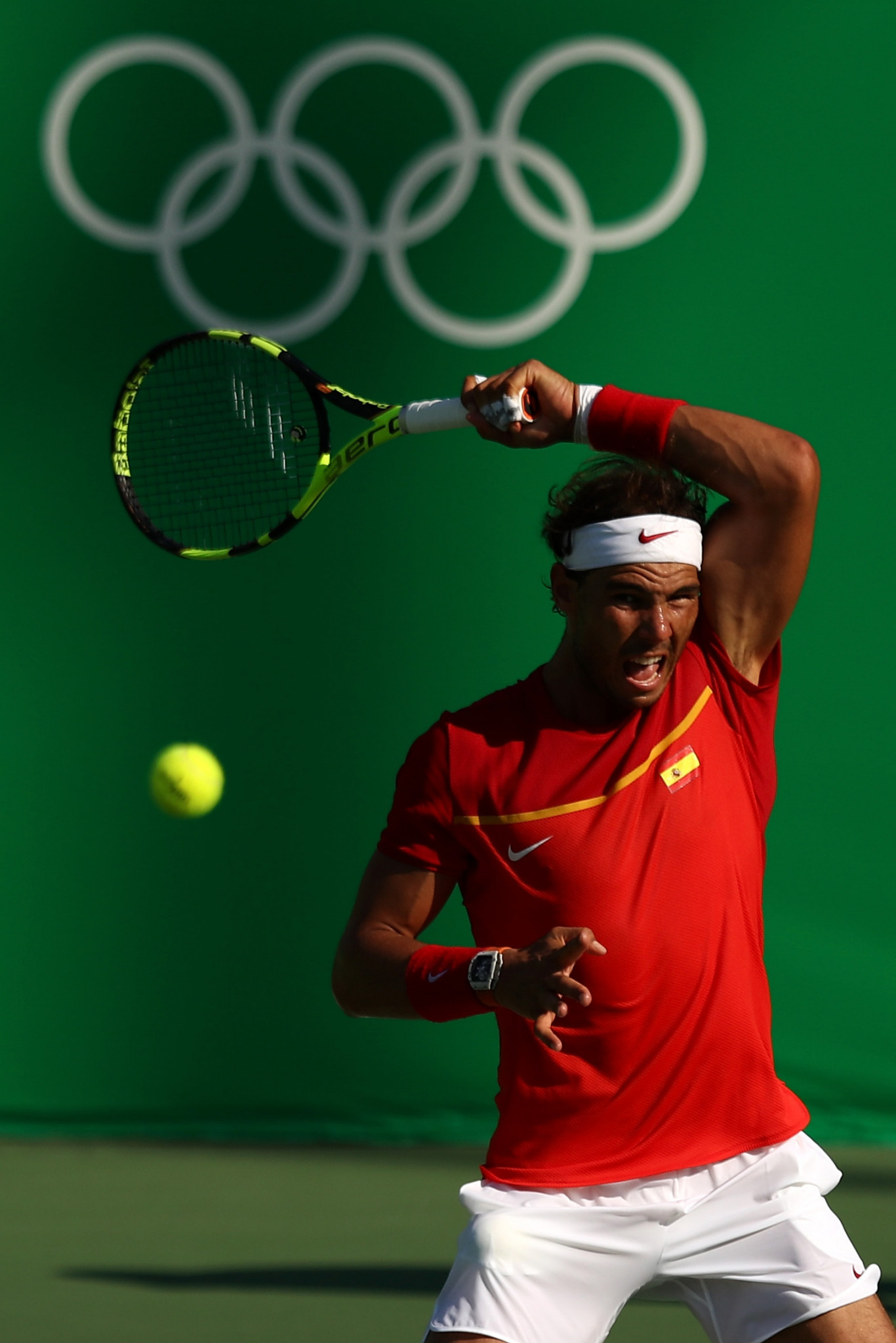 The Olympic tennis tournament has not offered continental berths before ©Getty Images