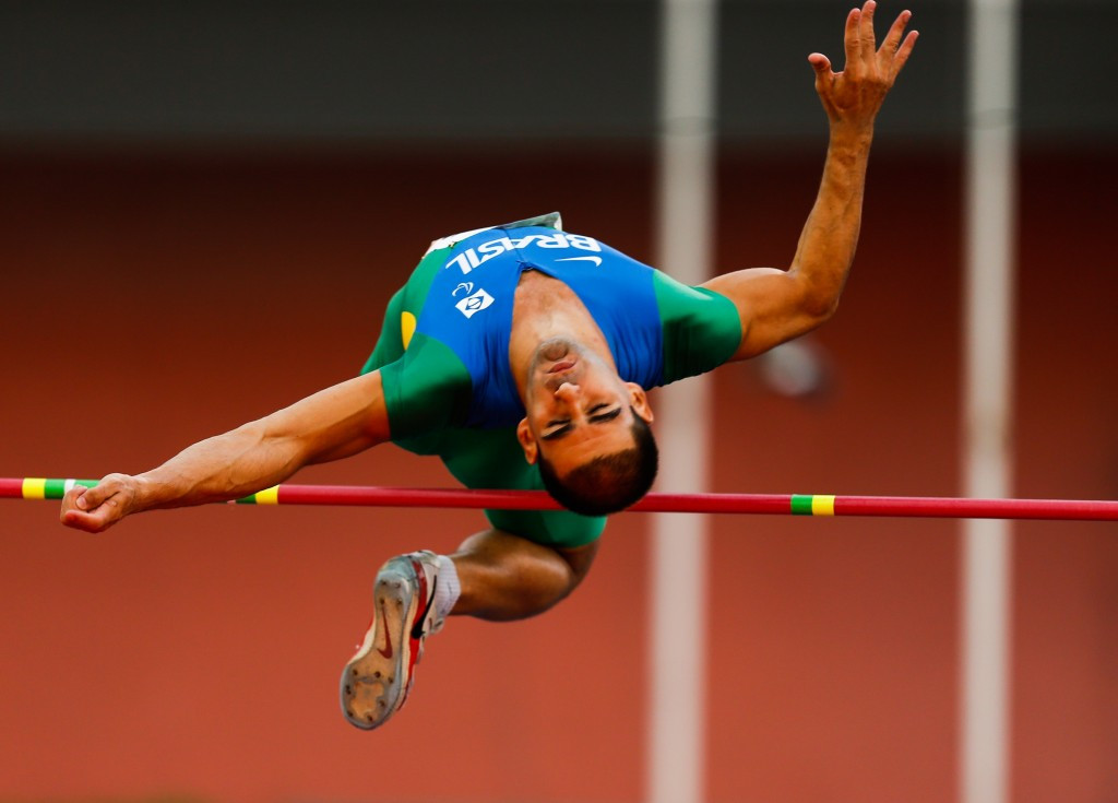 Flavio Reitz was one of three Brazilian gold medallists in the high jump