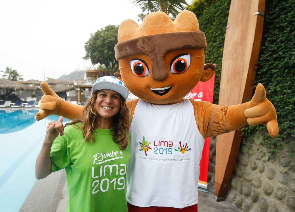 Sofía Mulánovich, left, has been appointed as an ambassador for the 2019 Pan American Games ©Lima 2019
