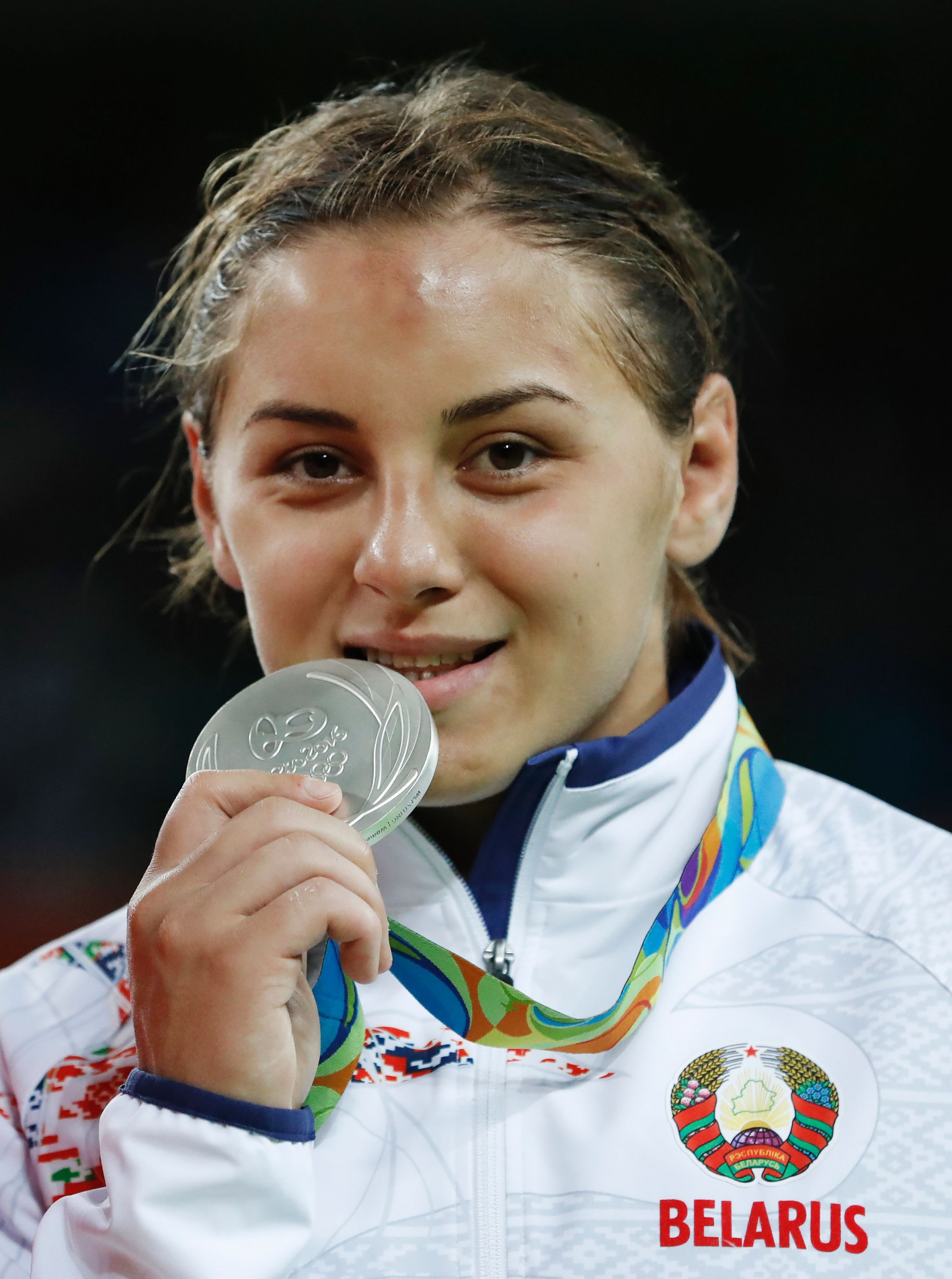 Maria Mamshuk won a silver medal at Rio 2016 ©Getty Images