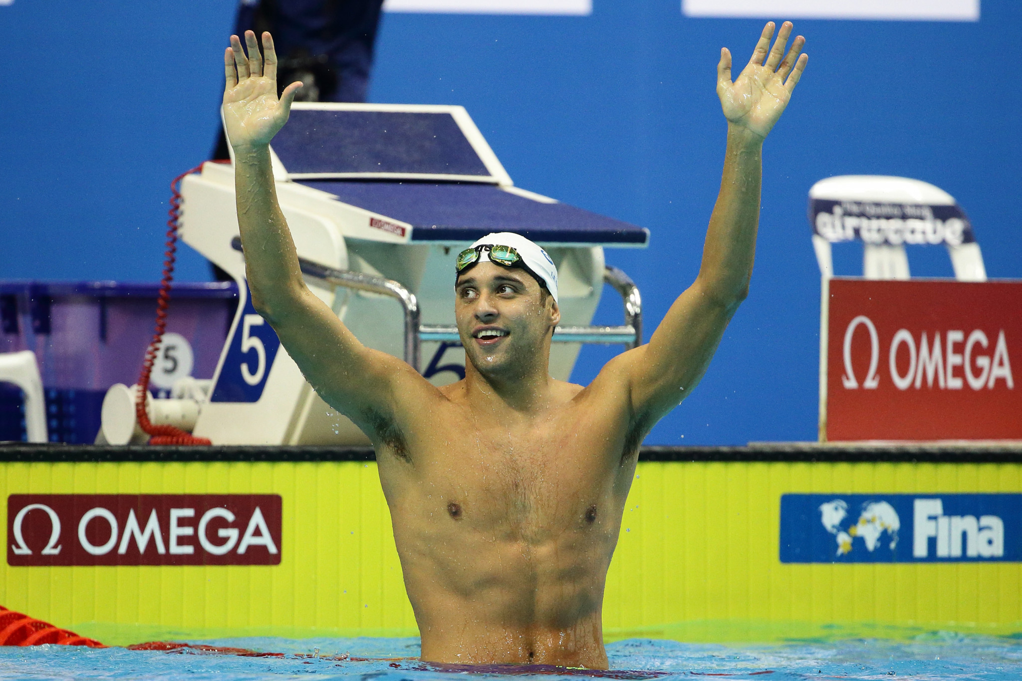 Chad le Clos is considering paying for team-mates to compete at Gold Coast 2018 ©Getty Images
