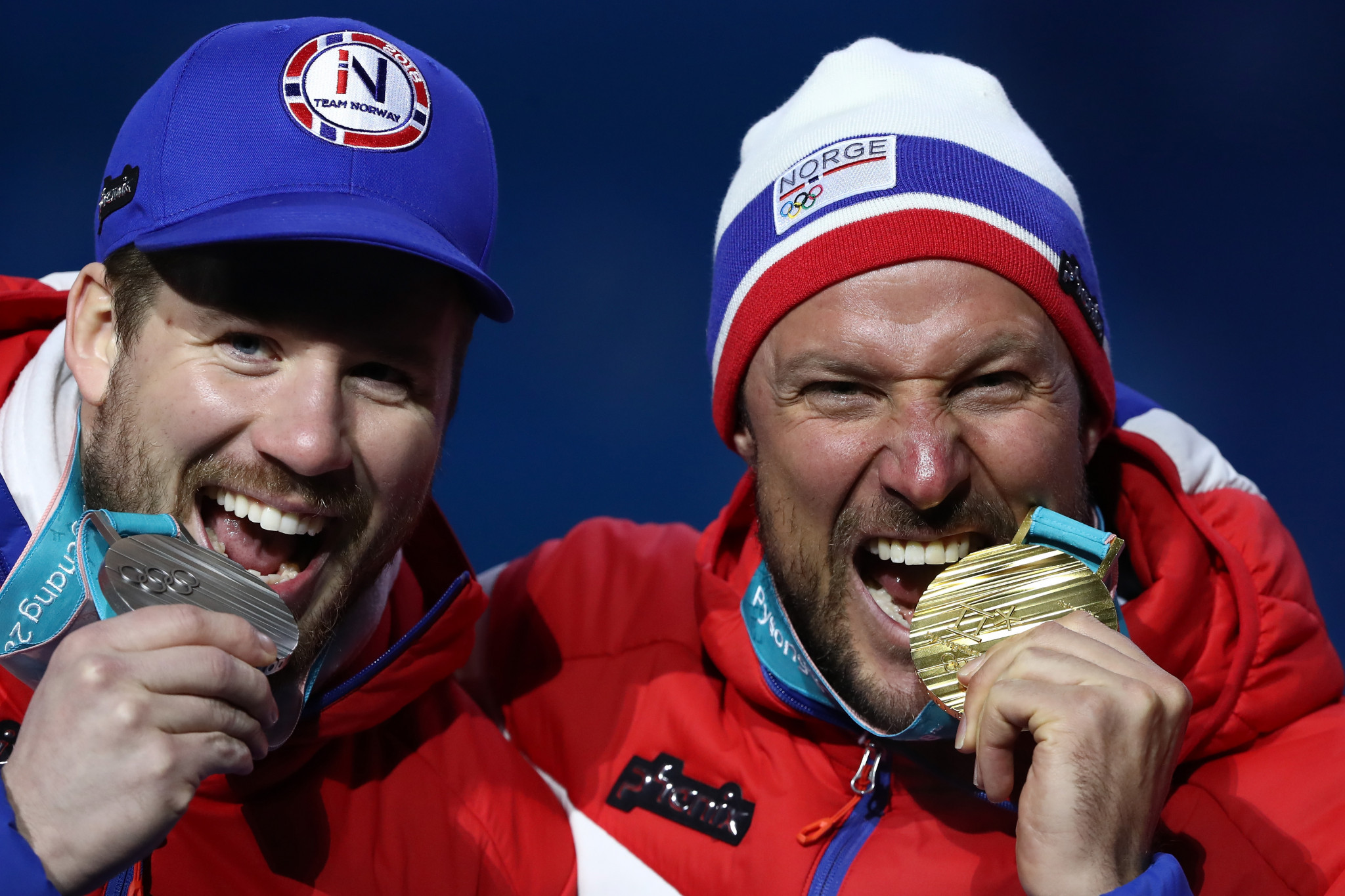 The Norwegian became the oldest Olympic Alpine skiing champion at the age of 35 ©Getty Images