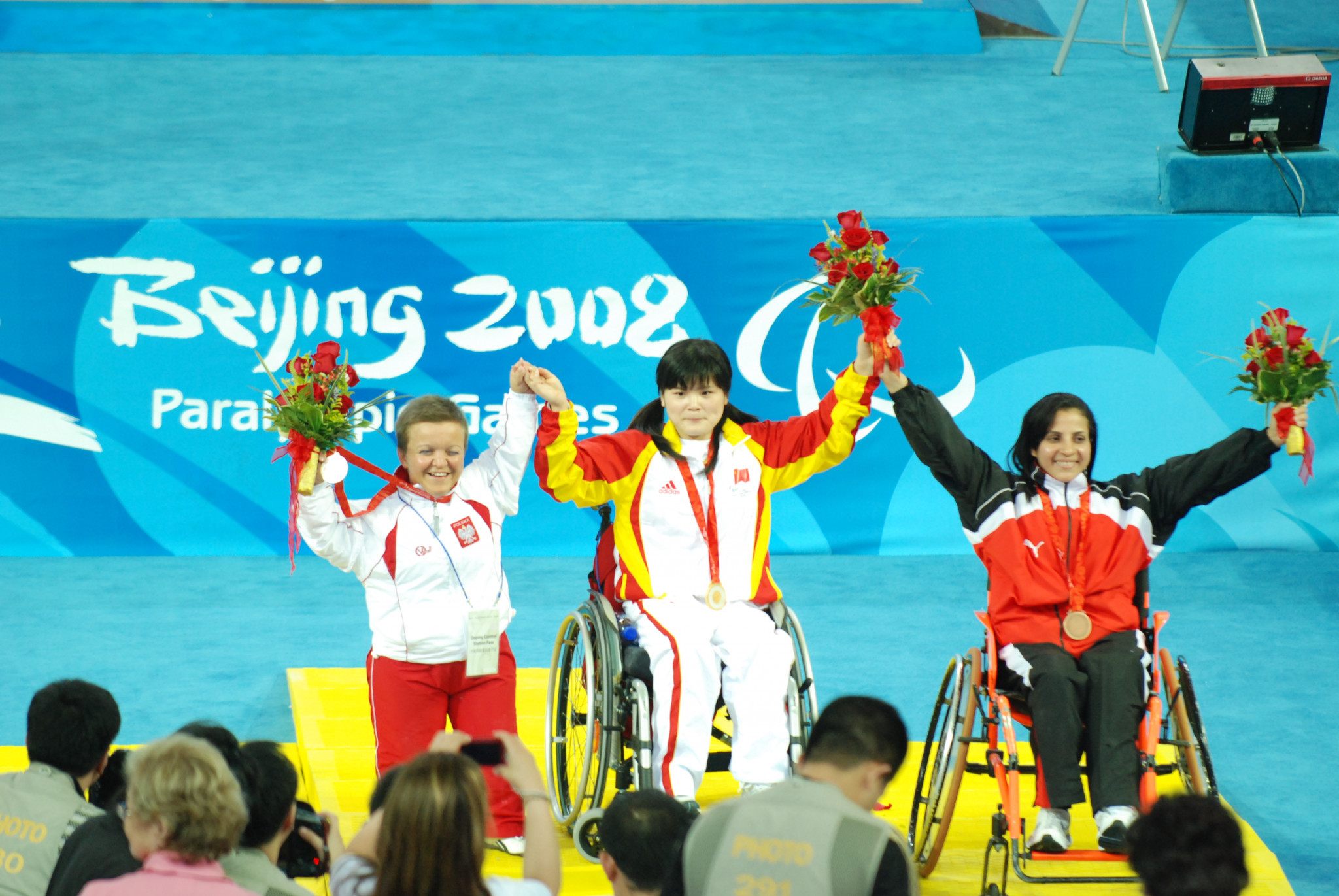 Zeinab Oteify won Paralympic bronze at Beijing 2008 ©Getty Images