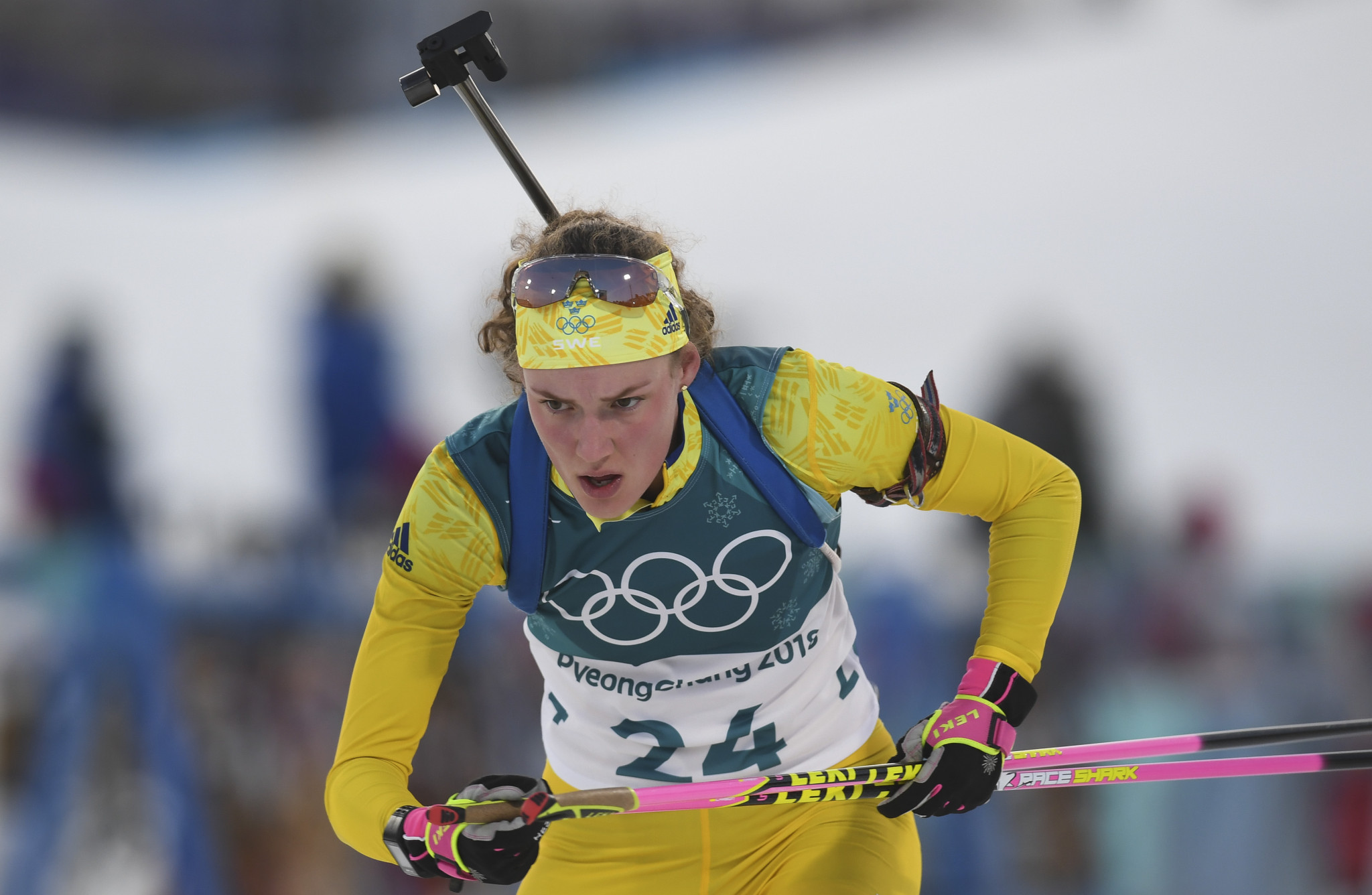 Hanna Oberg shot flawlessly on the way to victory ©Getty Images