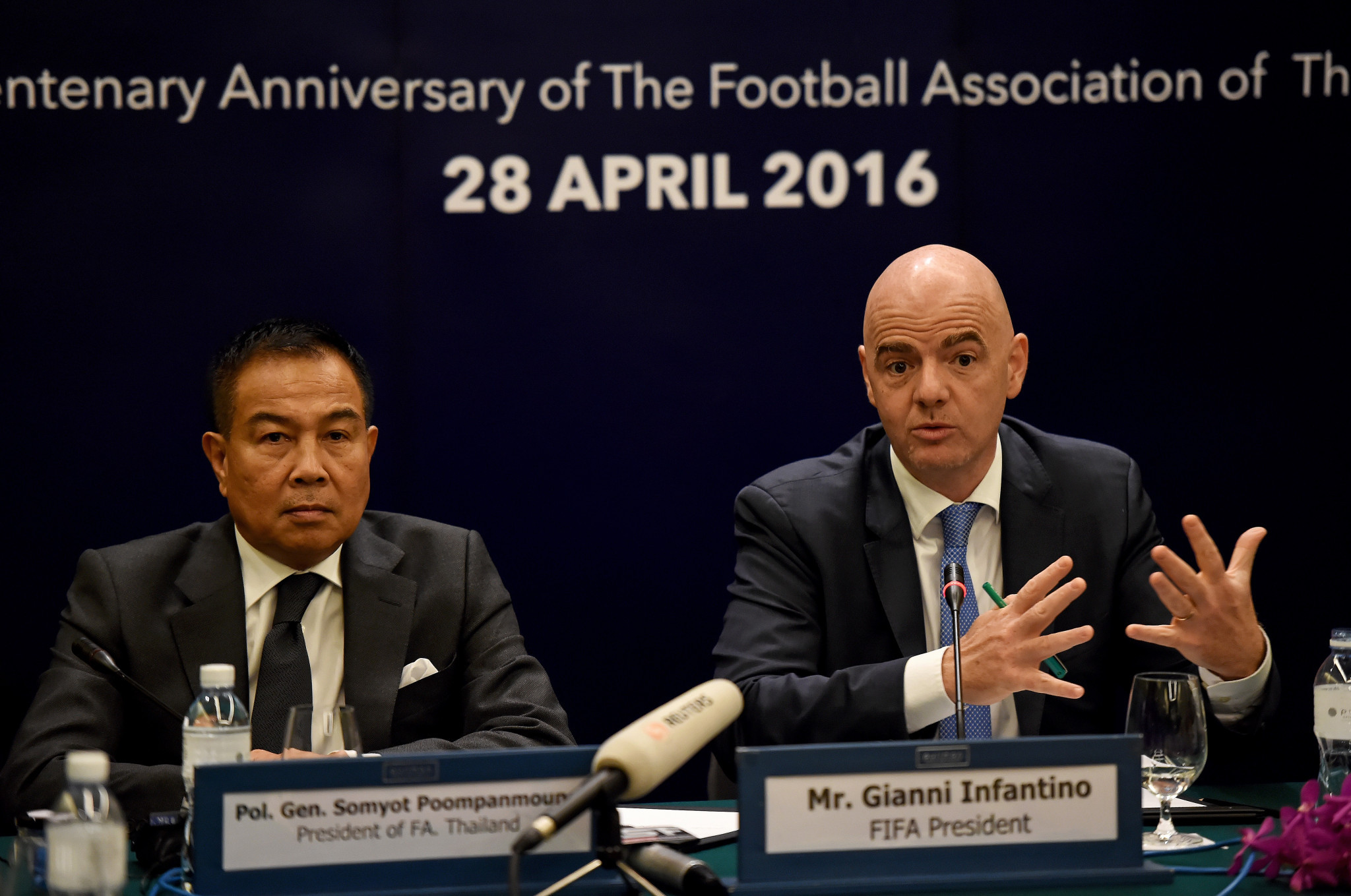 Thai football chief questioned by police
