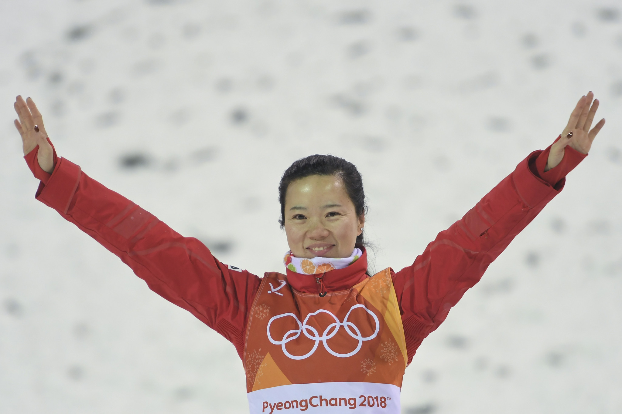 Zhang Xin of China finished in second place ©Getty Images