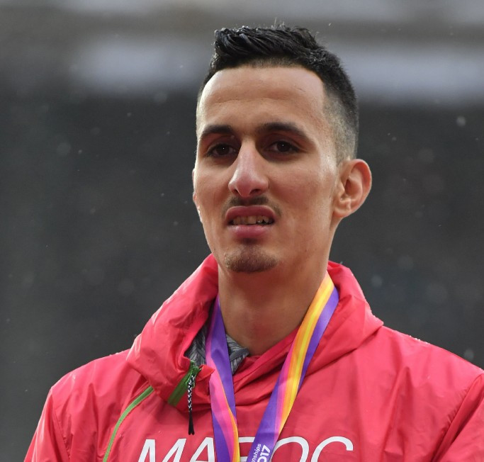 Morocco's world 3,000m steeplechase silver medallist Soufiane Bakkali is favourite in the men's race at Albufeira ©Getty Images