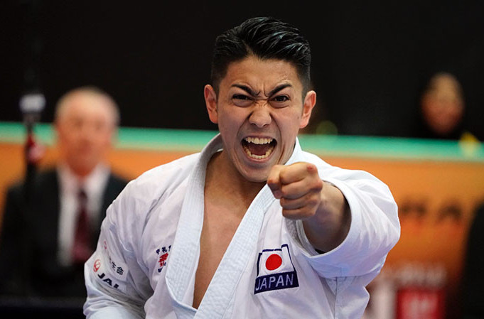 Japan's Ryo Kiyuna will meet Damian Quintero of Spain in tomorrow's Kata final at the Karate 1 - Premier League in Dubai, which will be a re-run of their World Championships final last year ©WKF