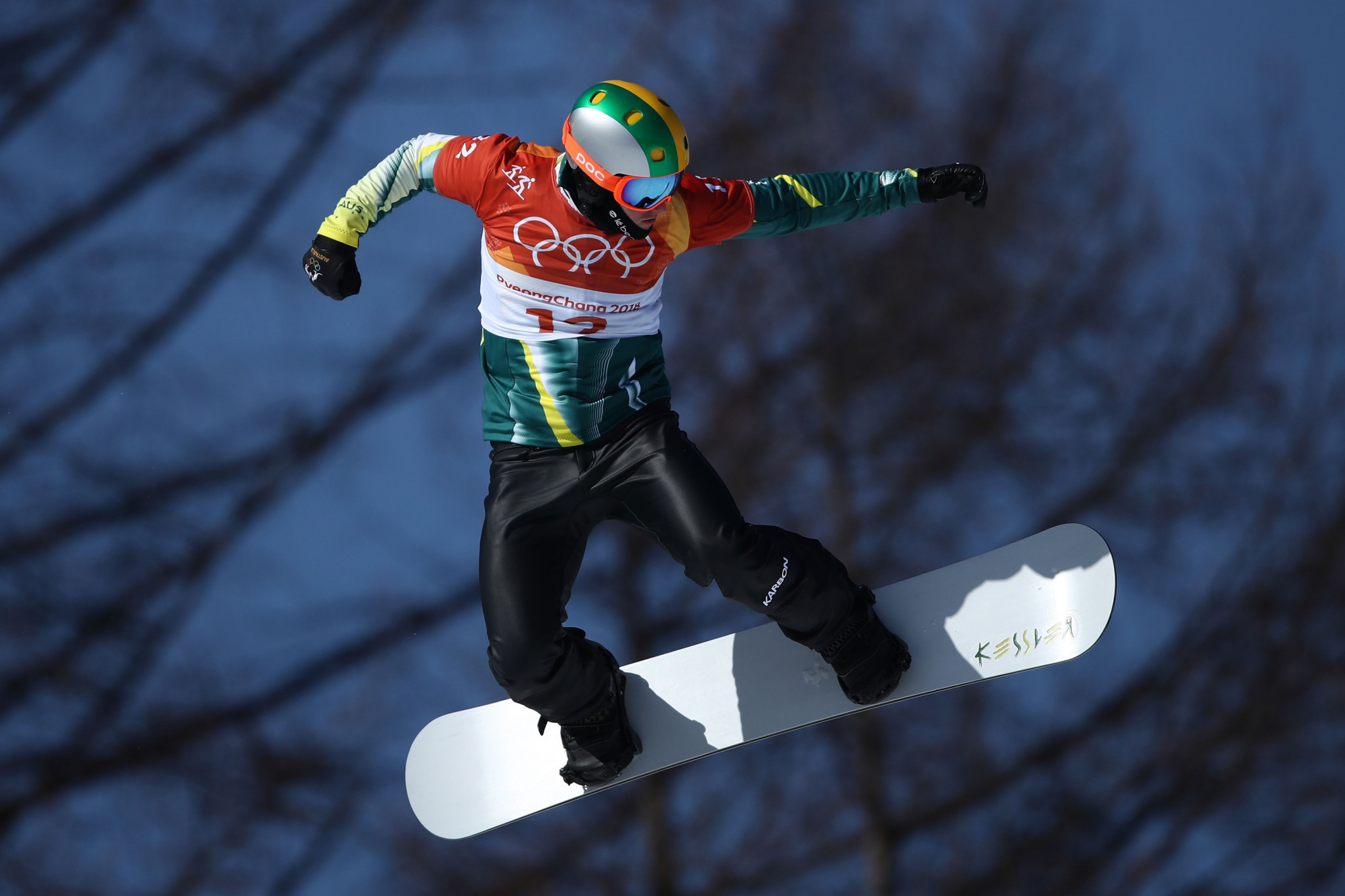Medal-winning performances from the likes of snowboarder Jarryd Hughes have helped lead to unexpectedly high television viewing figures in Australia ©Getty Images