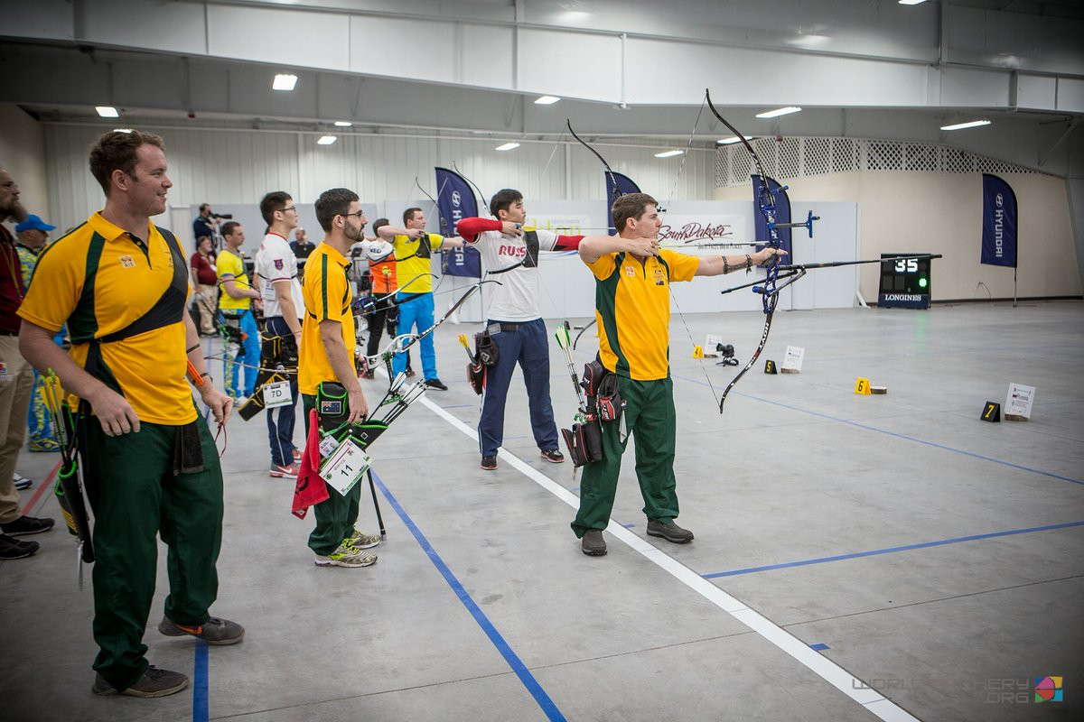 Australia beat Russia 5-1 at the World Archery Indoor Championships to reach the final of the recurve event at the World Archery Indoor Championships in Yankton ©World Archery
