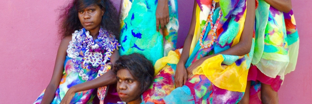 Local Indigenous models prepare for fashion performance at Gold Coast 2018