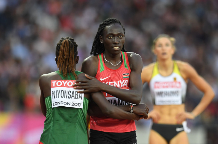 Margaret Nyairera Wambui, the Rio 2016 800m bronze medallist, was beaten at the Kenyan trials but second place earned her place at the Commonwealth Games in the Gold Coast in April ©Getty Images