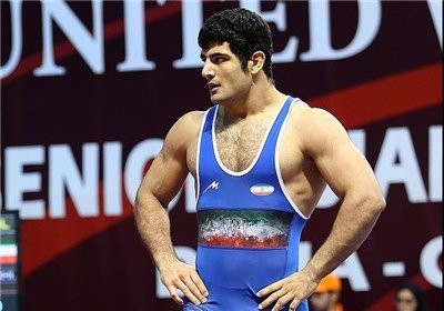Alireza Karimi was handed a ban after losing deliberately to avoid fighting an Israeli opponent ©UWW 