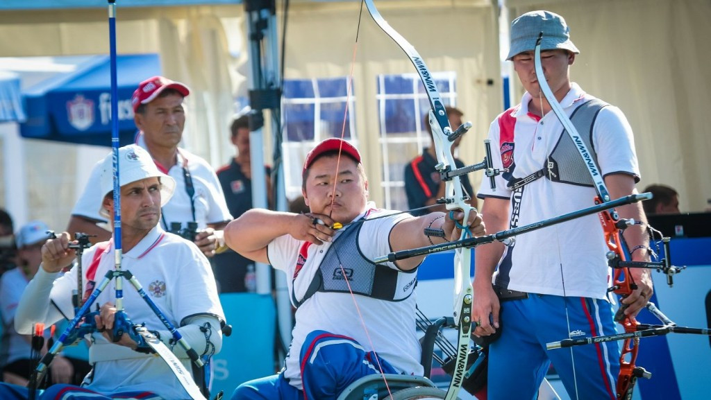 Two of Russia's six medals were gold ©World Archery