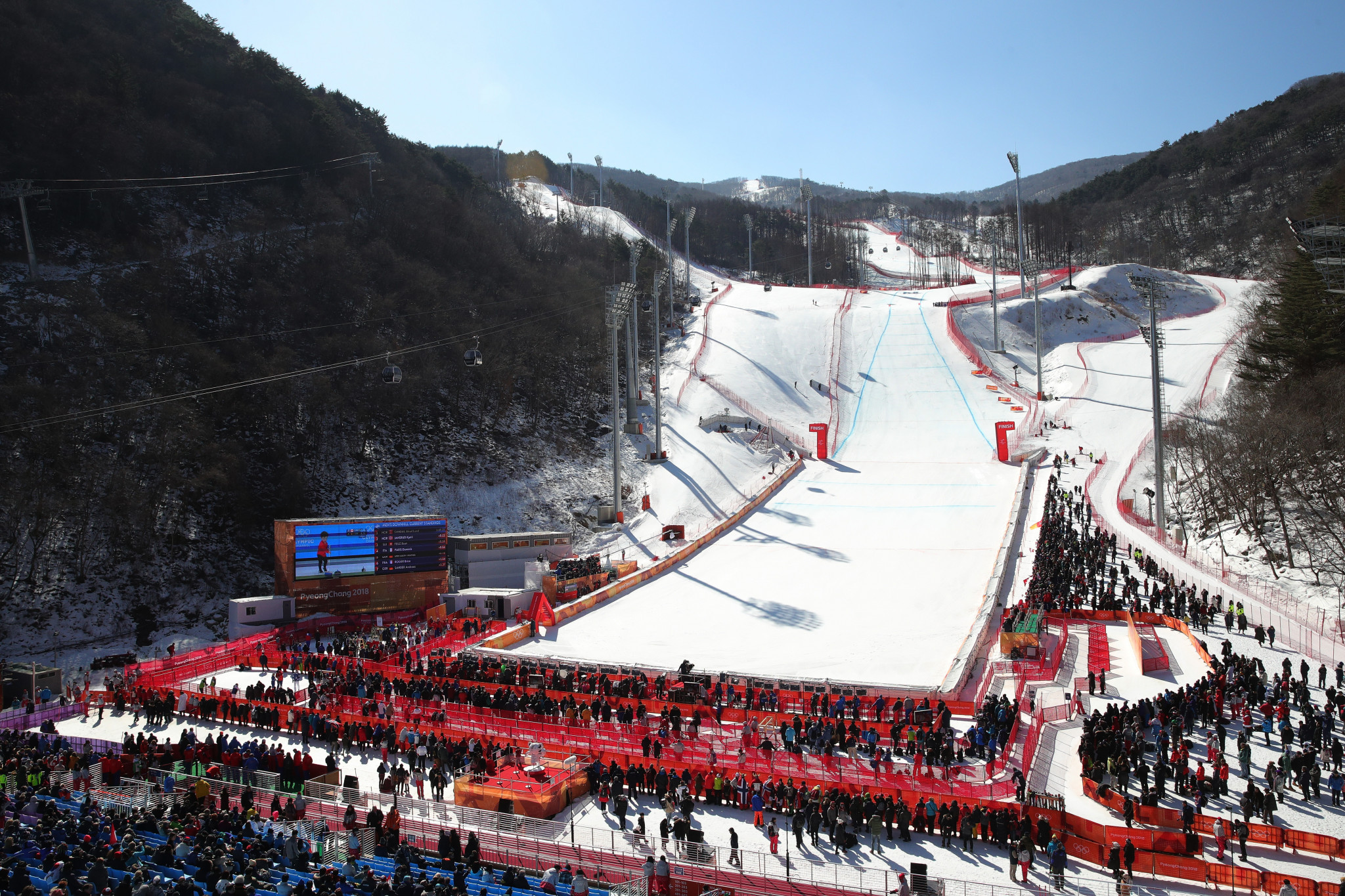 The Jeongseon Alpine Centre is one of three Pyeongchang 2018 venues where legacy plans have not been confirmed ©Getty Images