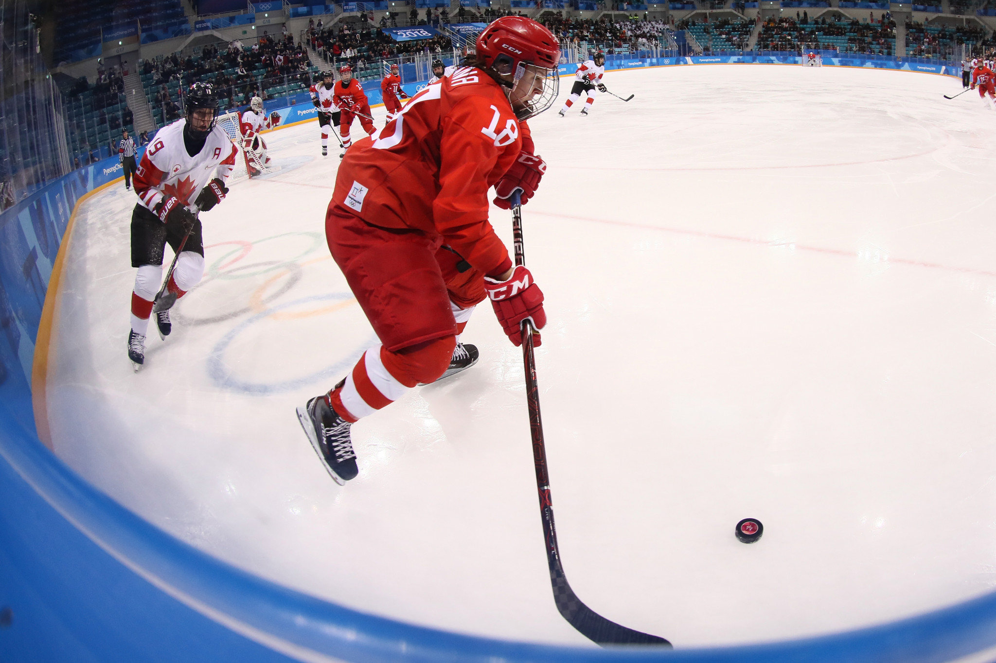 Canada proved too strong for Olympic Athletes from Russia in the ice hockey semi-final ©Getty Images