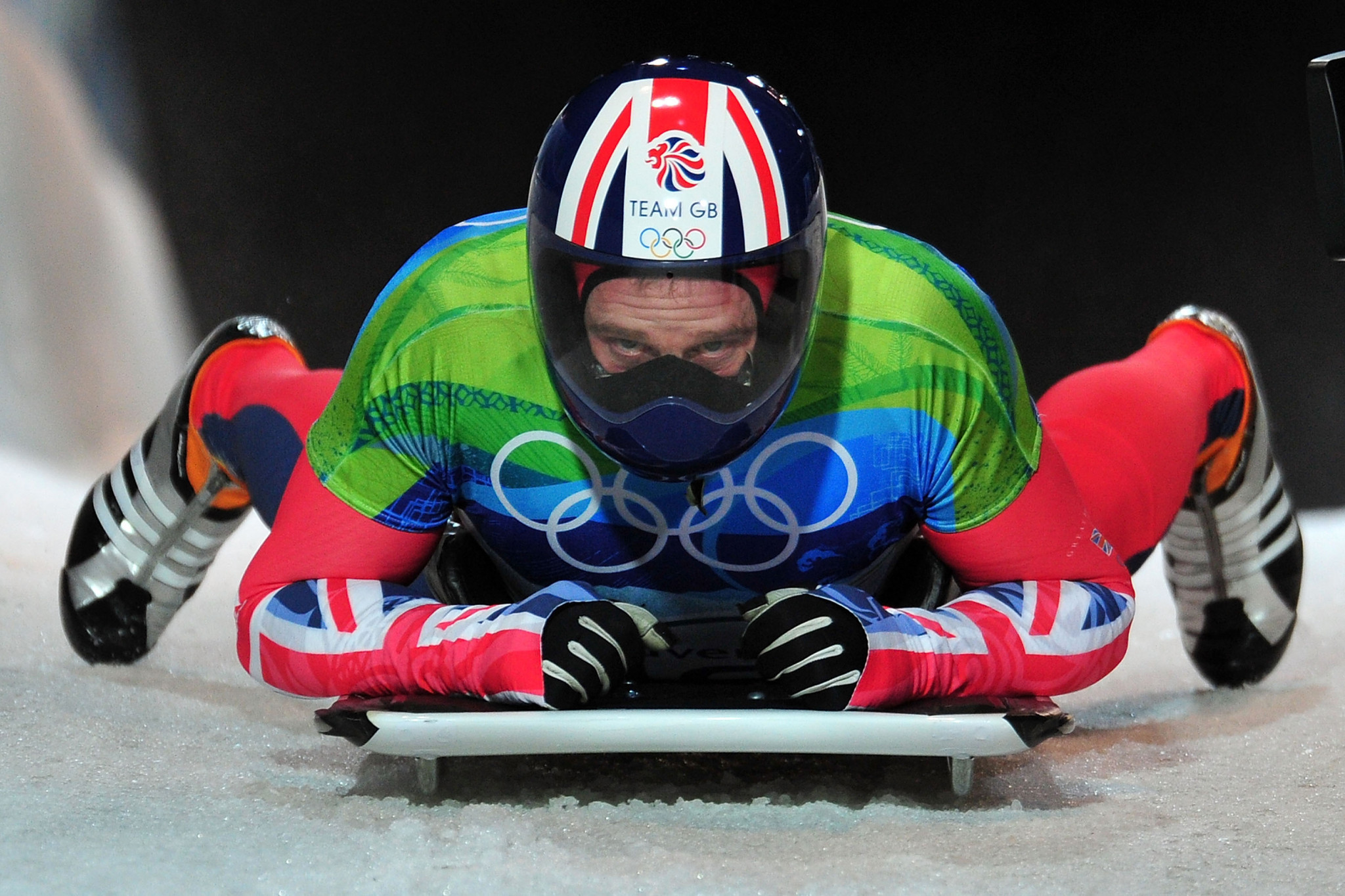 Adam Pengilly pictured competing at the Vancouver 2010 Winter Olympic Games ©Getty Images