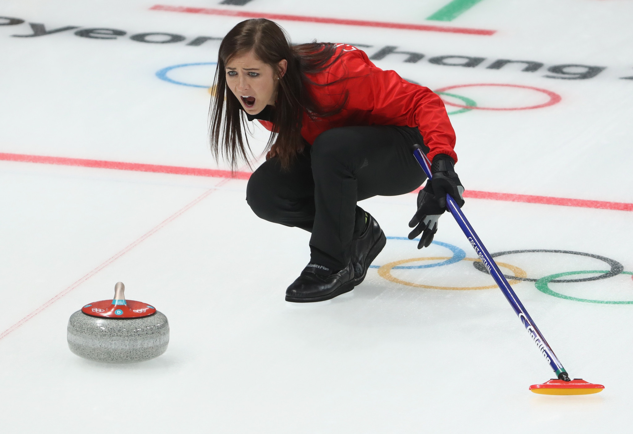 Eve Muirhead, skip of Great Britain's women's curling team, has claimed doping is 