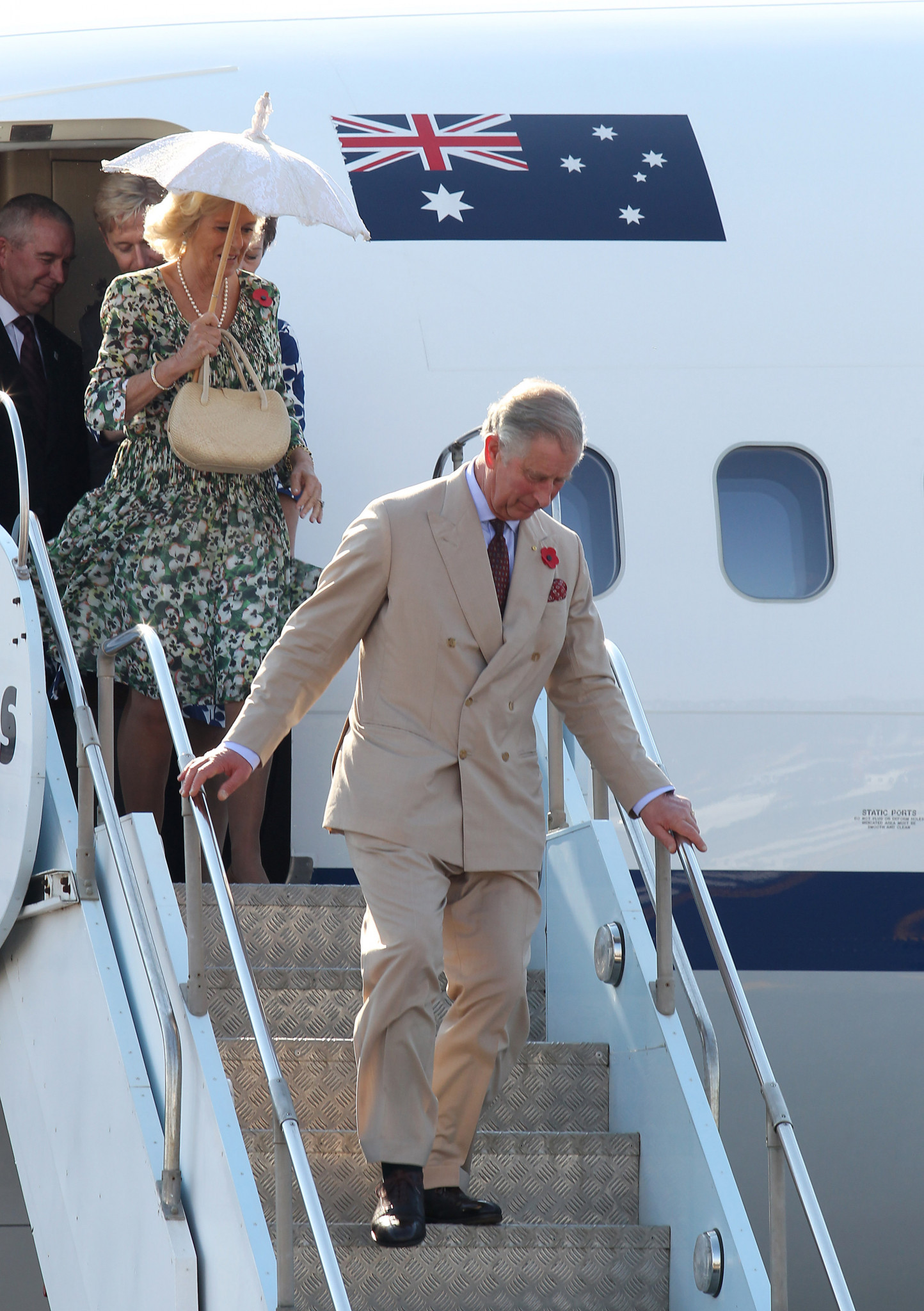 Charles and Camilla visited Queensland in 2012 ©Getty Images