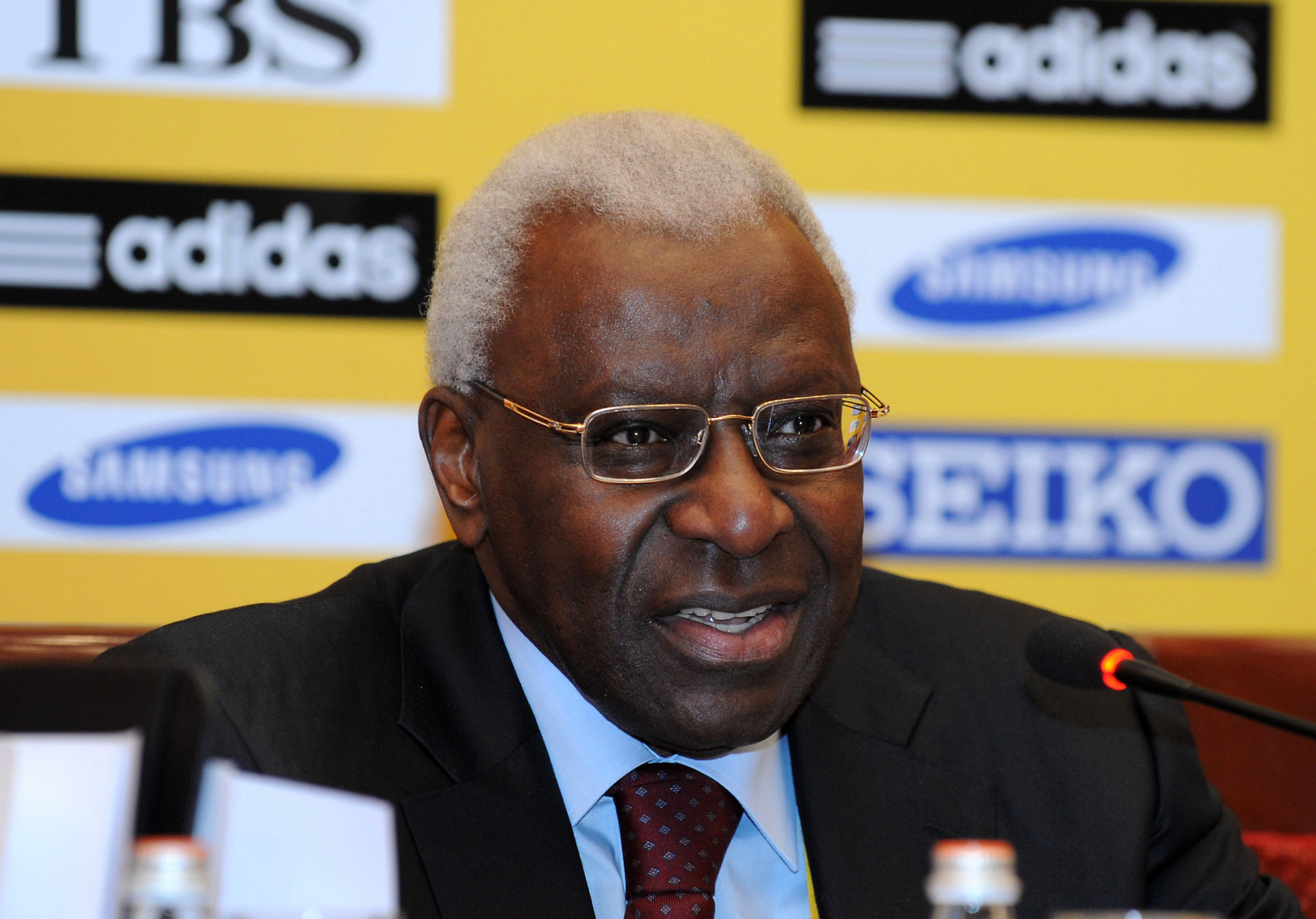 Former IAAF President Lamine Diack led the organisation when the decision was made to award the 2021 Championships to Eugene ©Getty Images