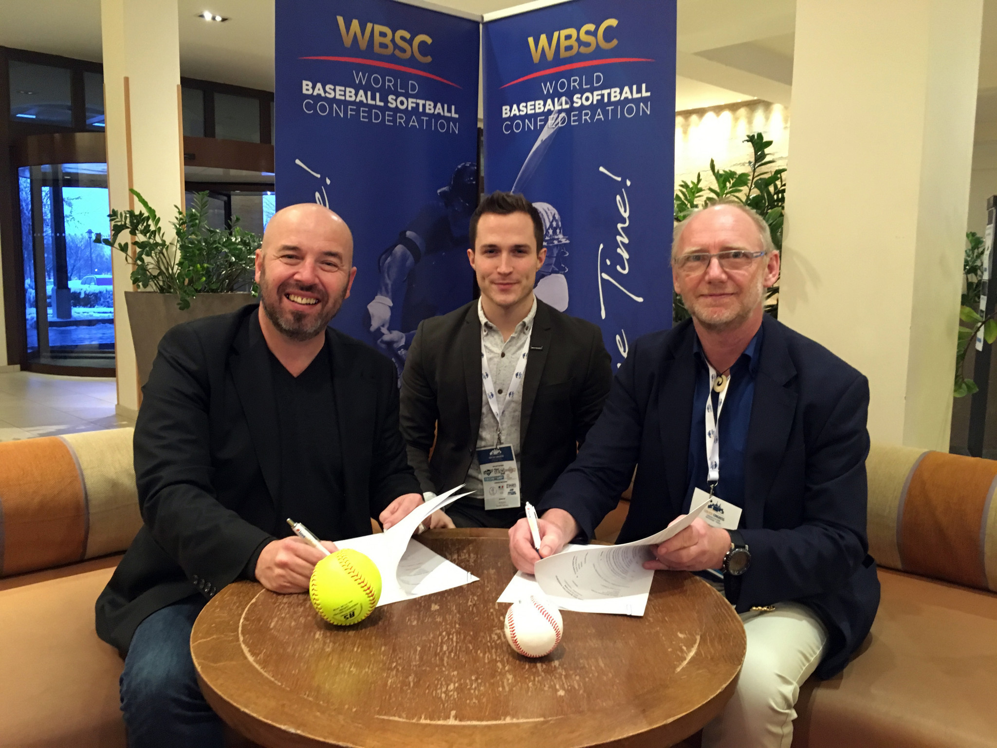 A deal has been signed by WBSC Europe and Sportradar ©Getty Images 