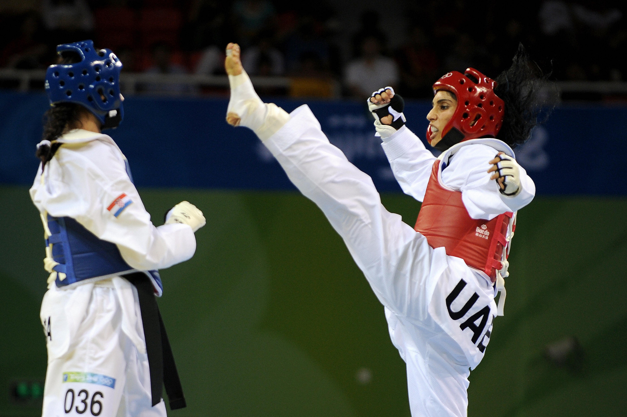 Taekwondo in the United Arab Emirates was on the agenda ©Getty Images