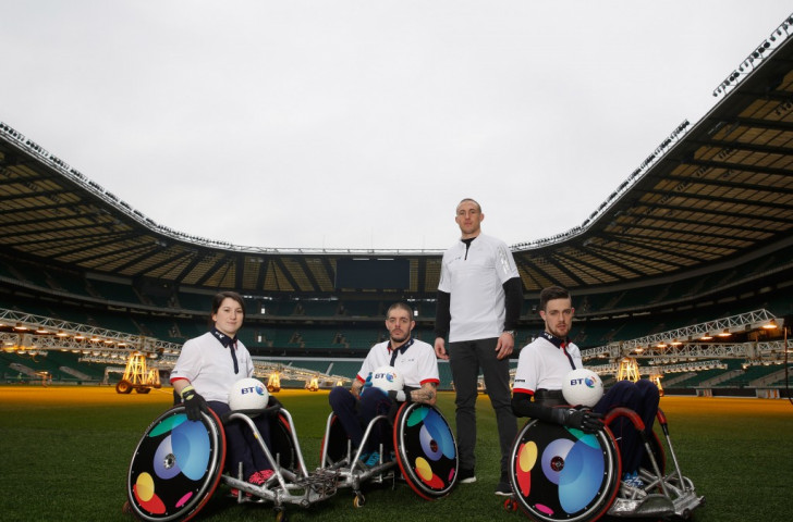 Great Britain Wheelchair Rugby announced a three-year partnership with BT in January