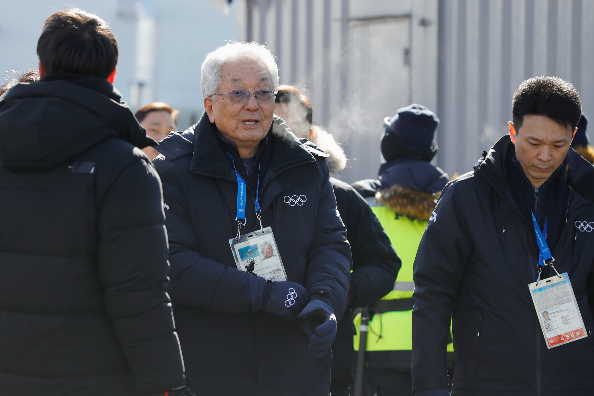 Chang Ung pictured attending the Pyeongchang 2018 Winter Olympic Games ©Getty Images