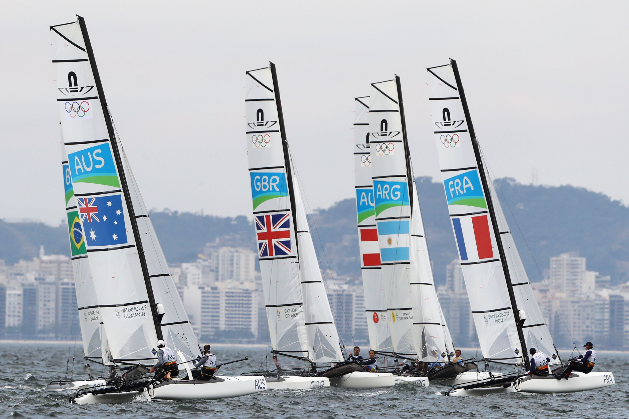 Nacra 17 has reportedly been renewed for Paris 2024 ©Getty Images