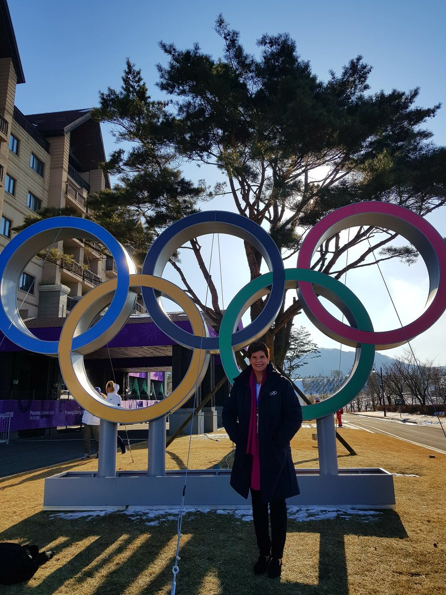 Aruba's Nicole Hoevertsz is head of the IOC Commission which is supposed to recommend whether Russia should be reinstated in time for the Closing Ceremony of Pyeongchang 2018 ©Twitter