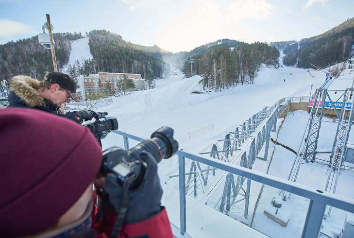 The Funpark Bobrovy Log contains nine ski runs ©Krasnoyarsk 2019