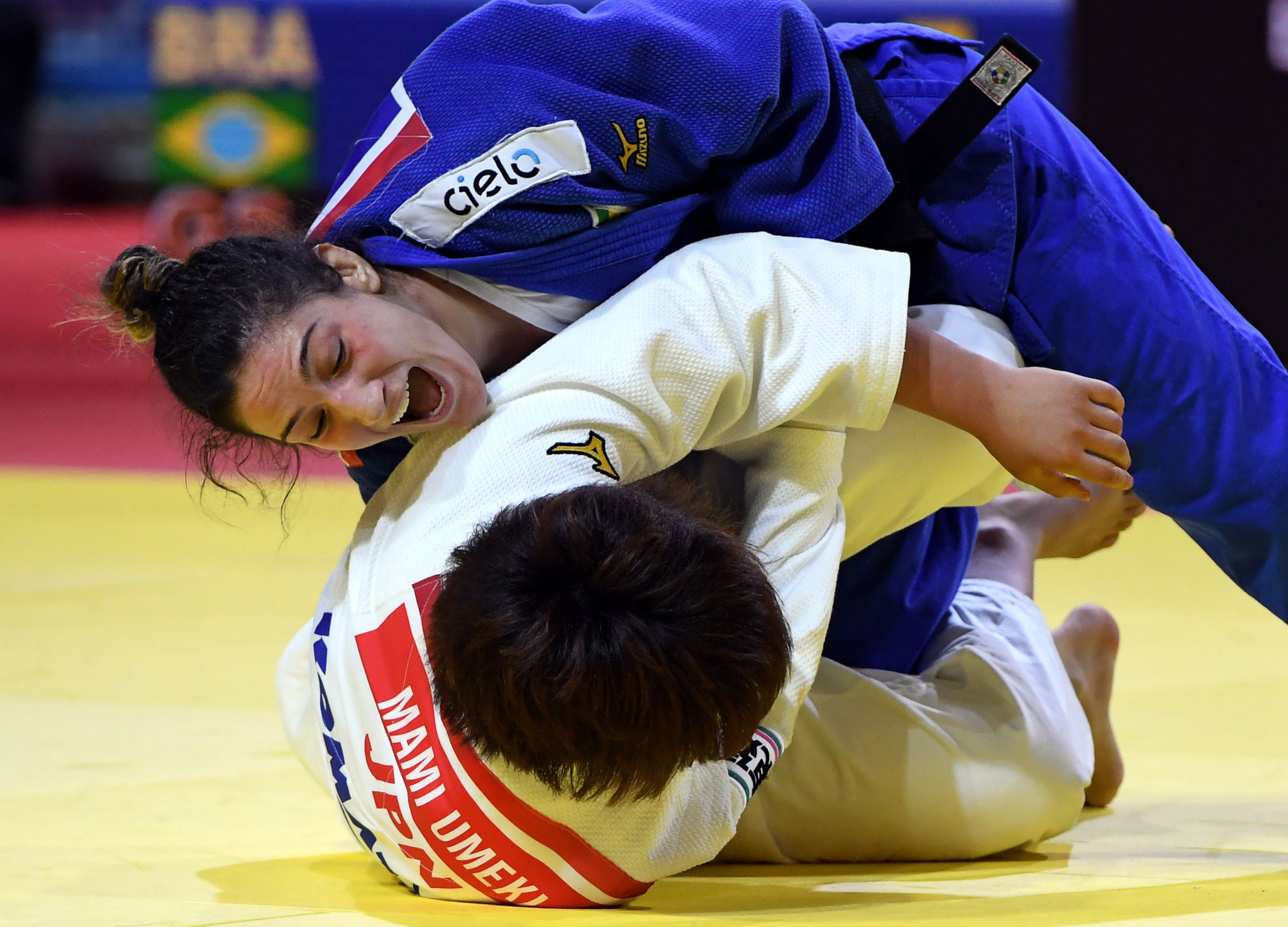 Mayra Aguiar of Brazil will begin her judo season ©Getty Images