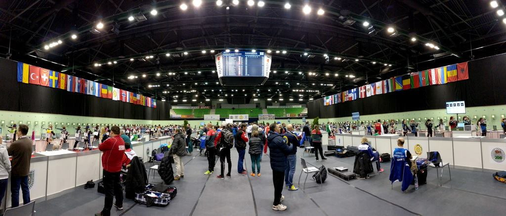 The tournament is being hosted at the Audi Aréna in Györ ©European Shooting Confederation