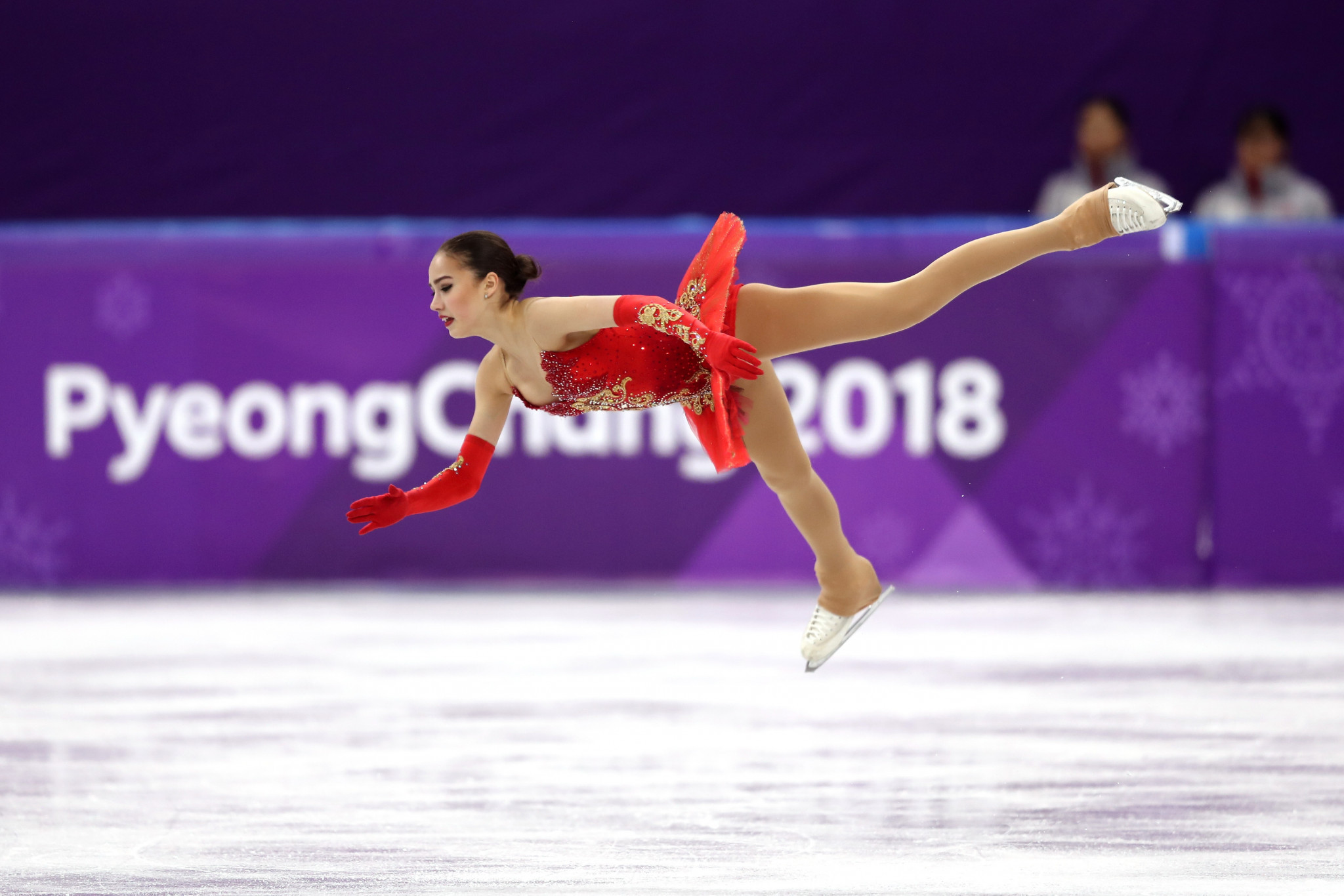 Teenage sensation Alina Zagitova claimed the OAR's first gold medal at Pyeongchang 2018 ©Getty Images