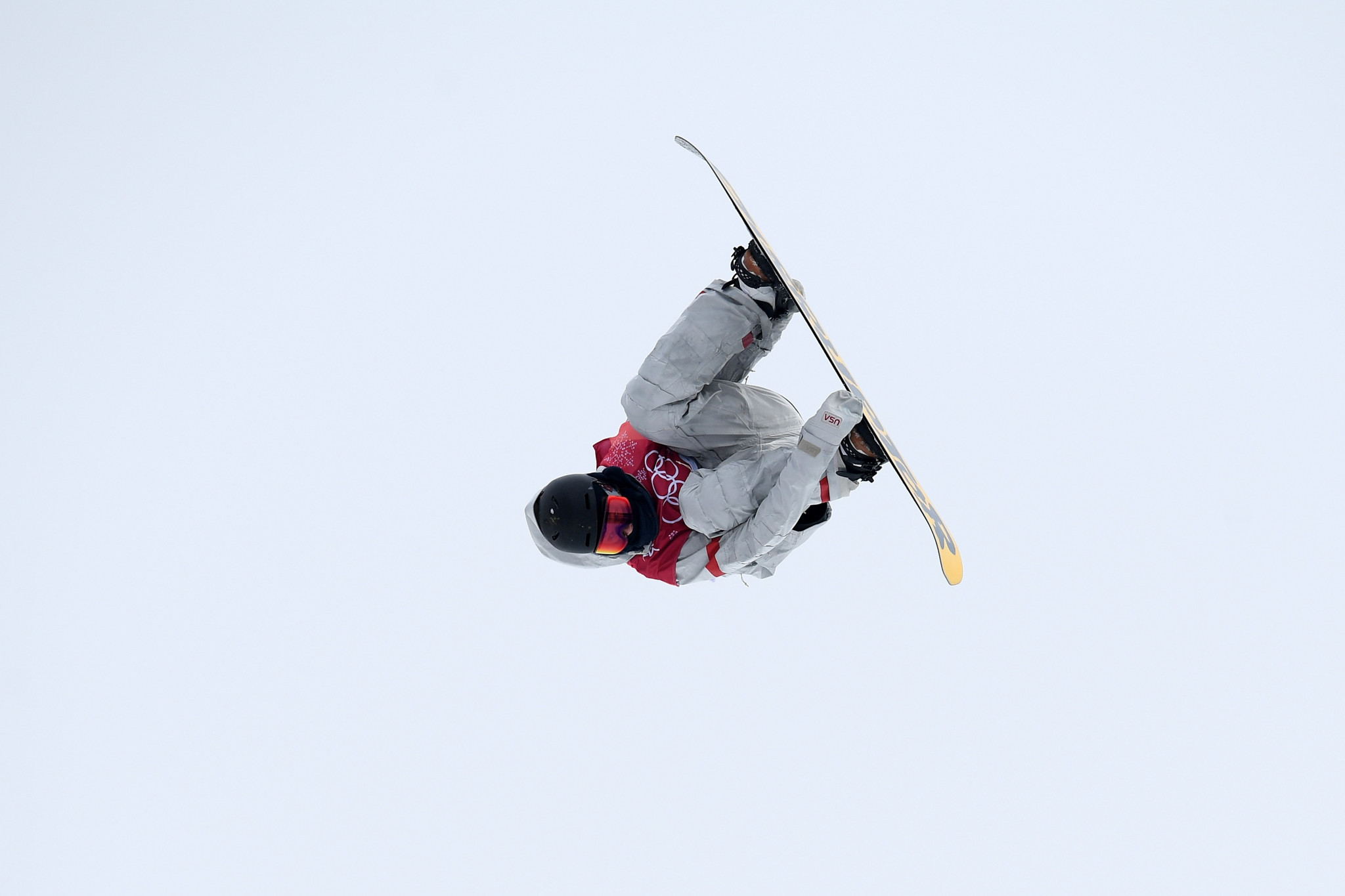 The United States' Kyle Mack produced strong first and second runs to take the silver medal ©Getty Images