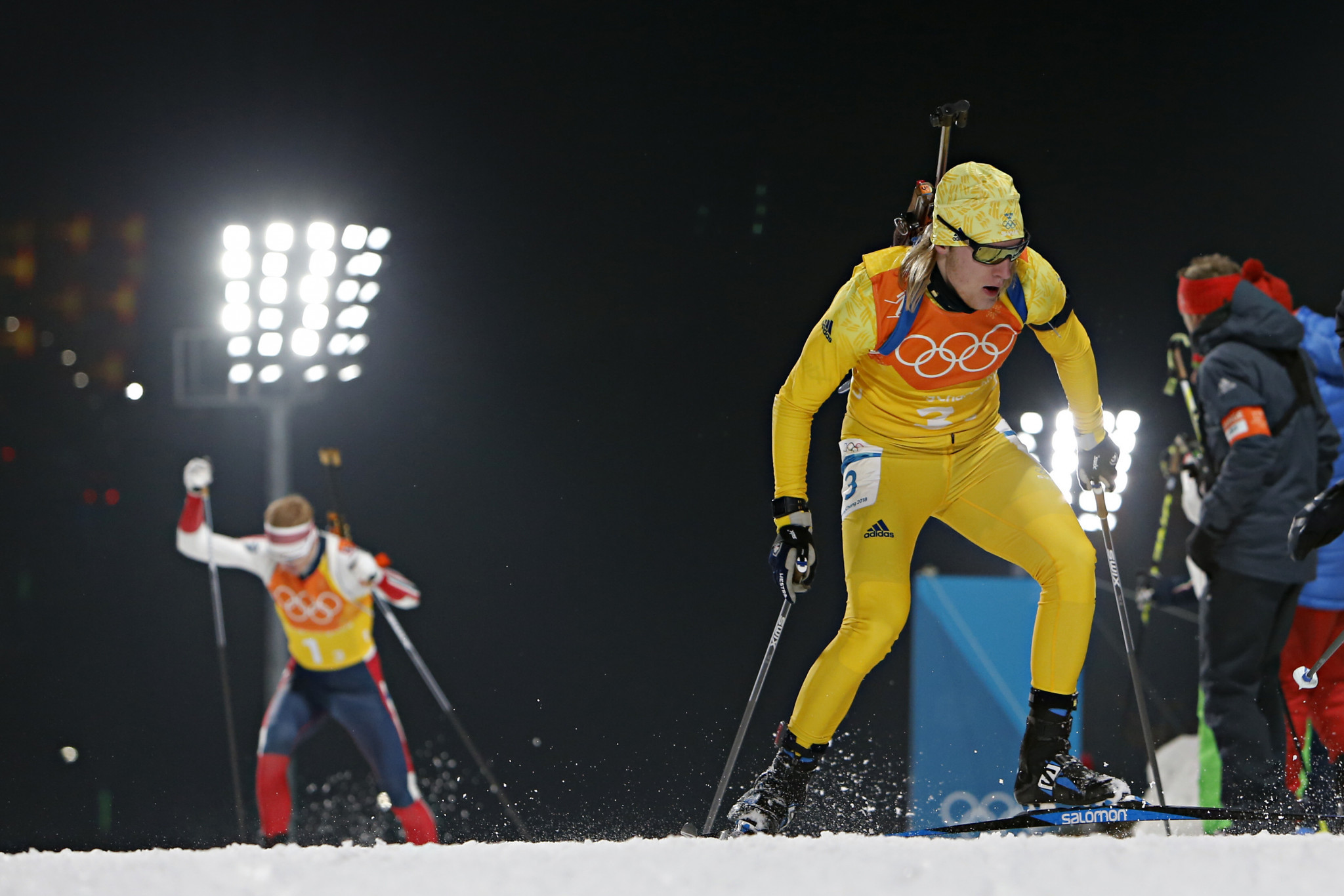 Sweden's Sebastian Samuelsson, winner of the silver medal in the men's 12.5km pursuit at Pyeongchang 2018, admitted he was 