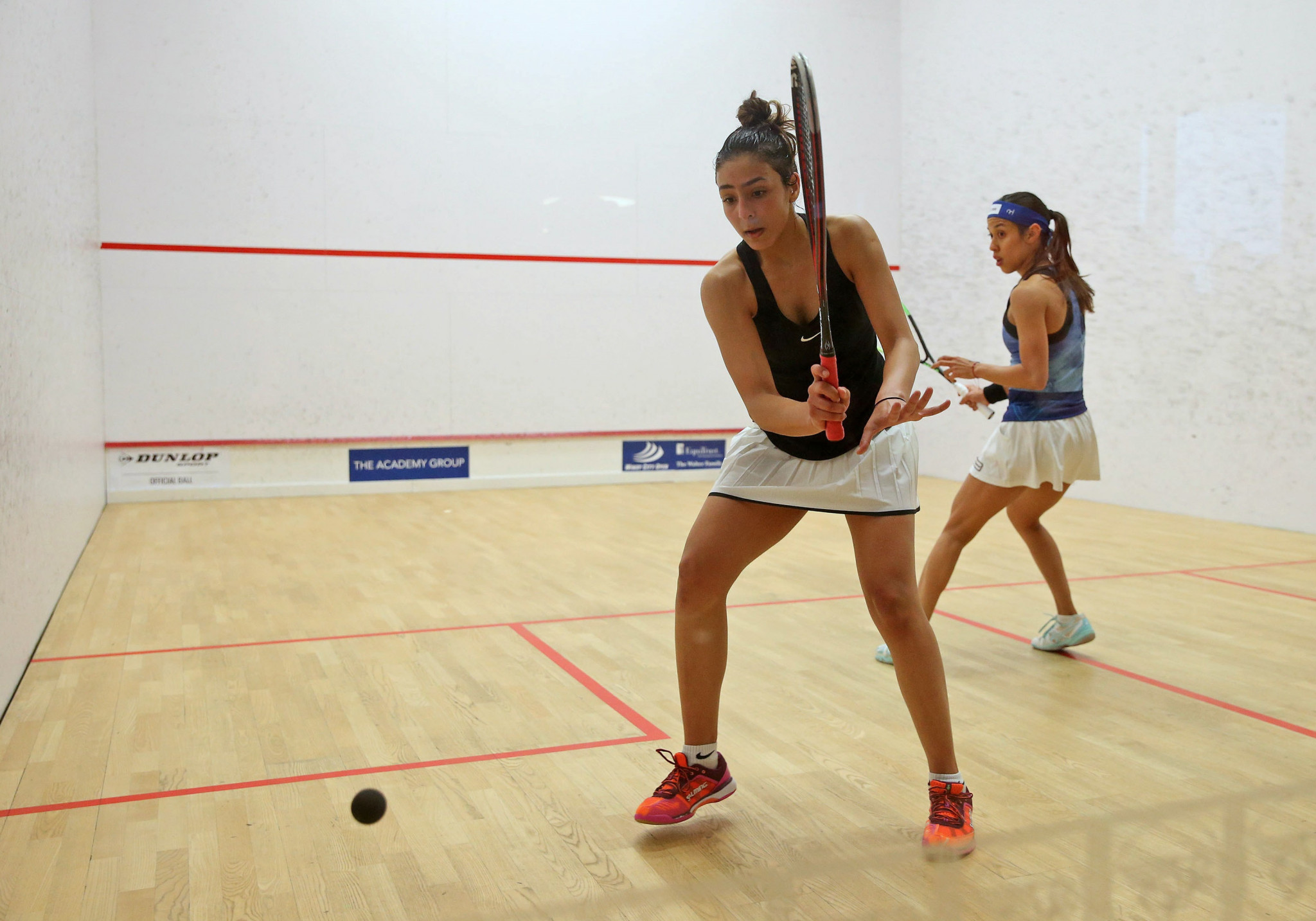 Hania El Hammamy earned a shock victory over Nicol David ©PSA